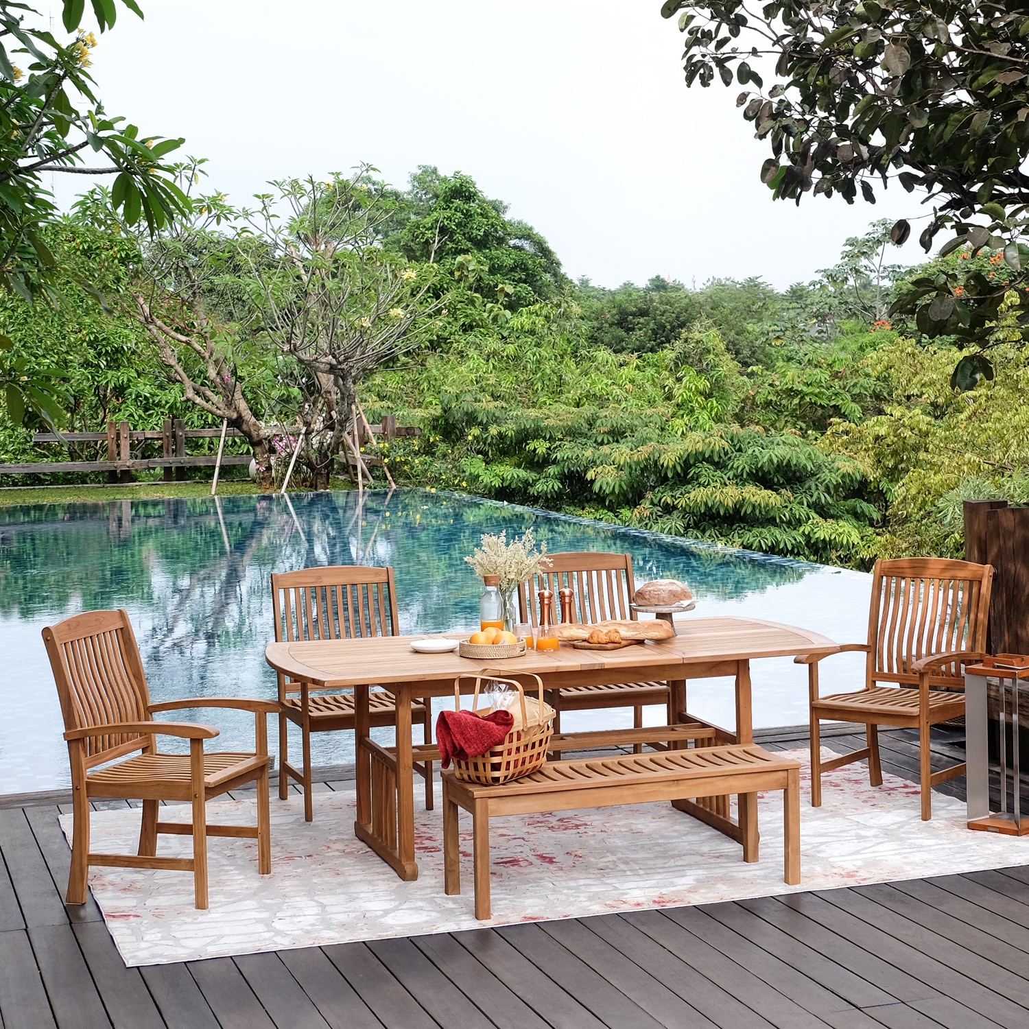 Discover The Beauty And Quality Of Teak Patio Dining Sets