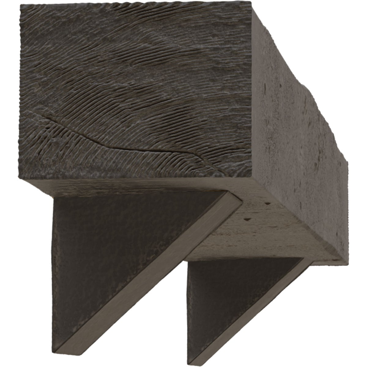 Ekena Millwork MANURC04X04X48BKAC Mantel-Shelves - View #4