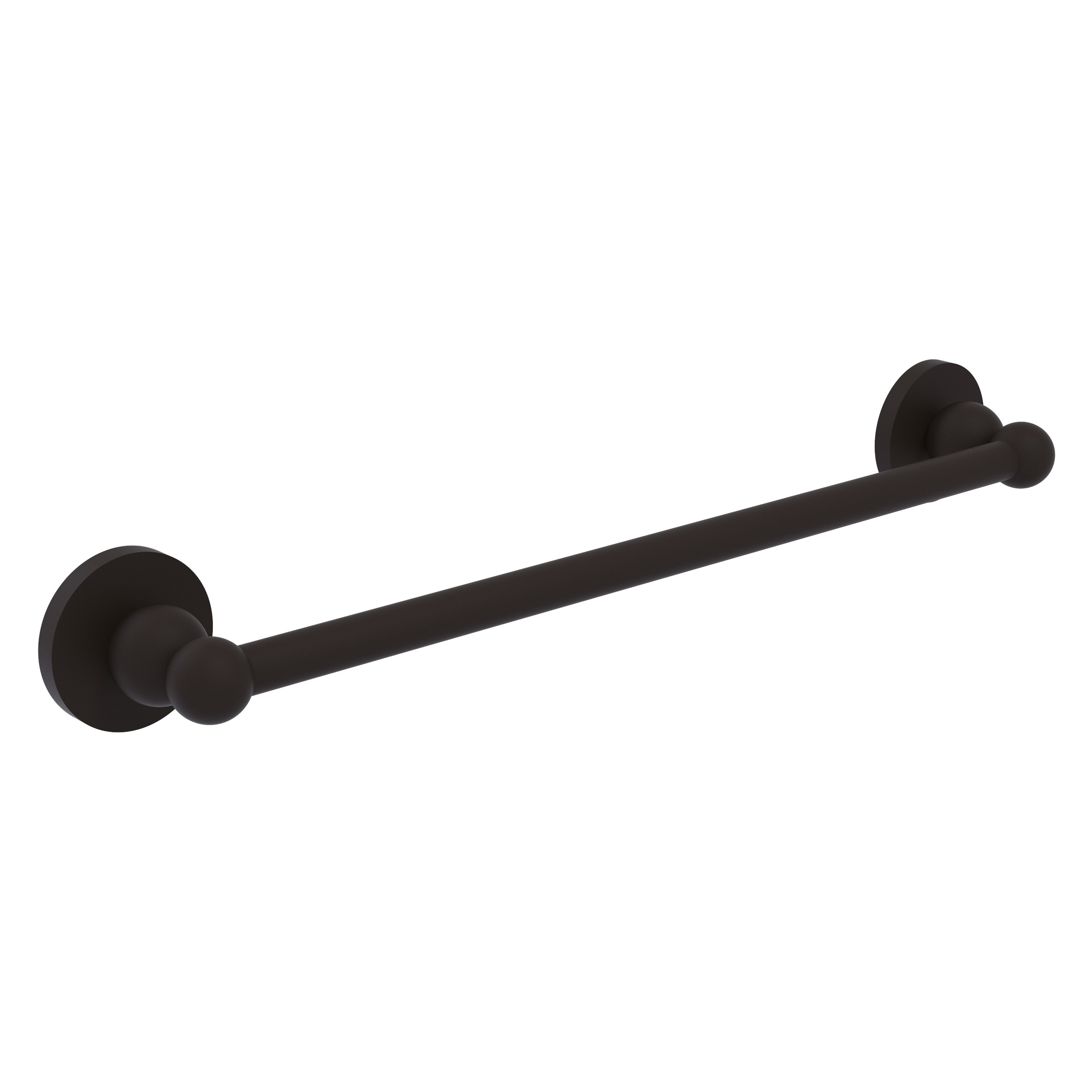 Allied Brass Bolero 36-in Oil-Rubbed Bronze Wall Mount Single Towel Bar ...