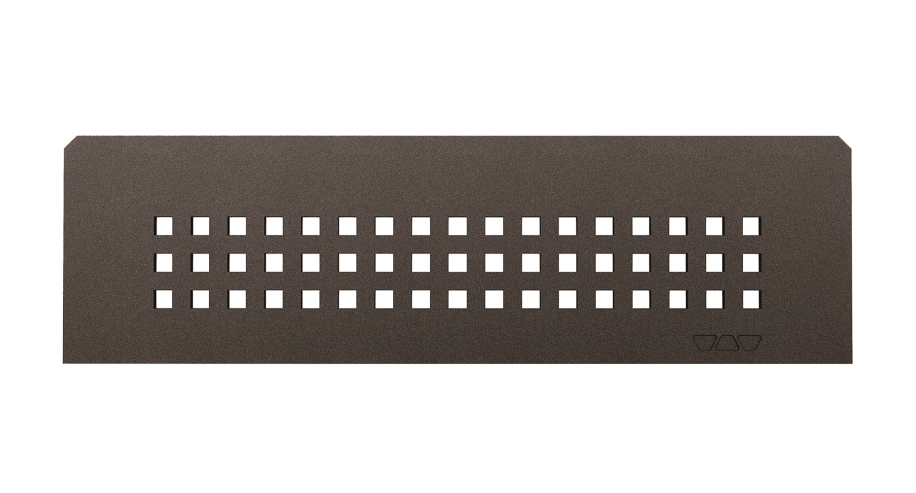 Schluter Systems SNS1D3TSDA Shelf Rectangular Niche Square Dk Anthracite