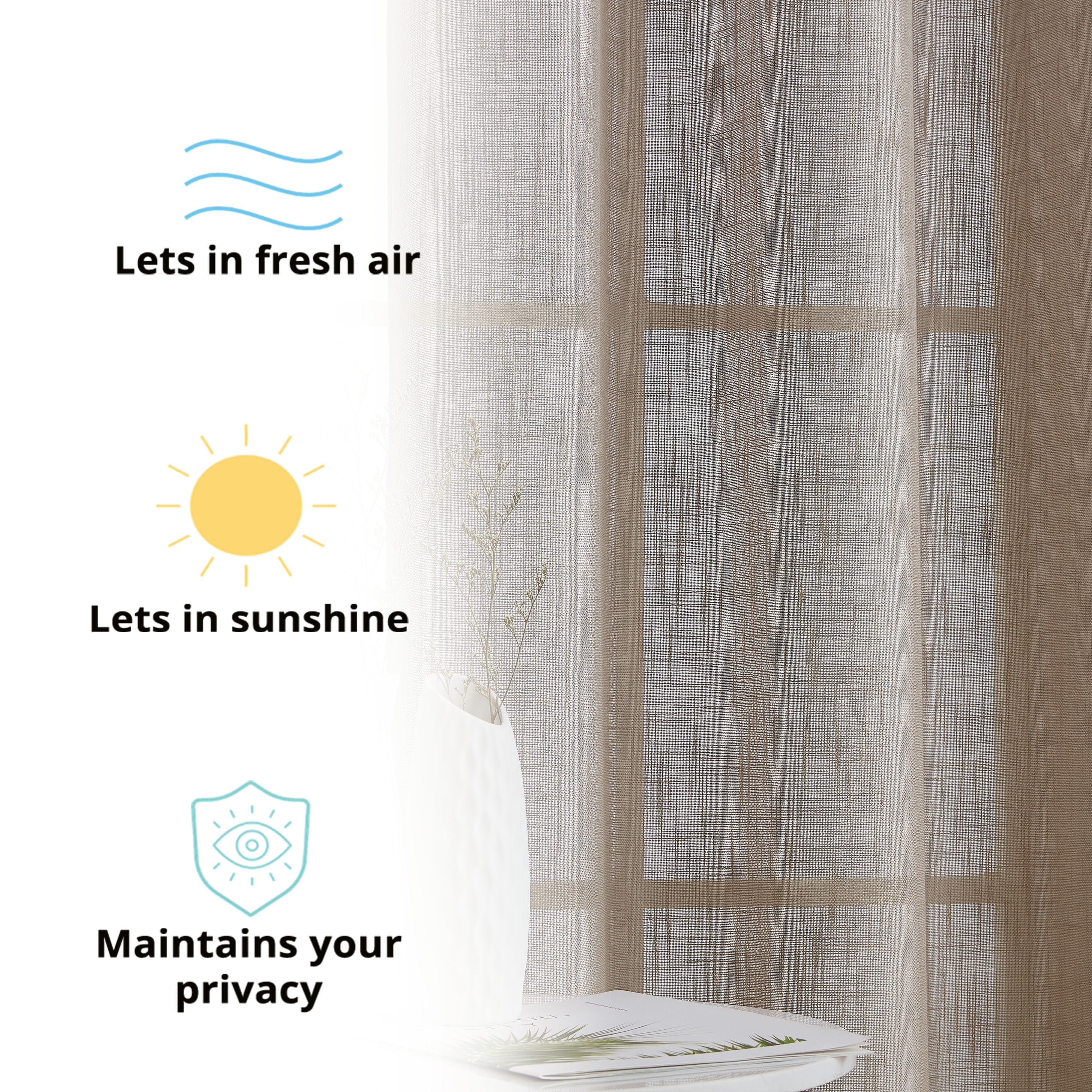 HLC.me ABY-VAL-TAUP18 curtains - View #3