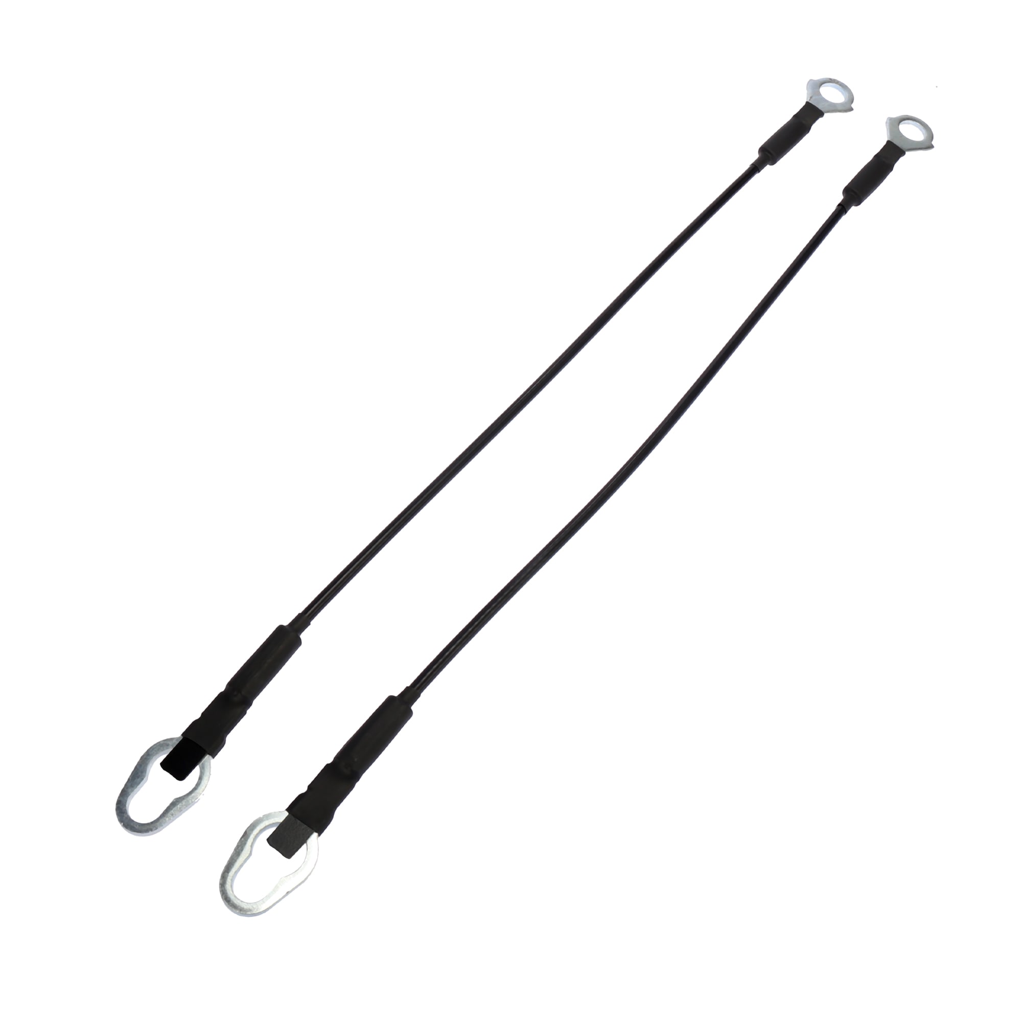 Unique Bargains Pair Rear Tailgate Cables Lift Gate Support Straps Pickup for Ford F-100 F-150 F-250 F-350 1987-1994 F7TZ-9943052-A F7TZ-9943053-A