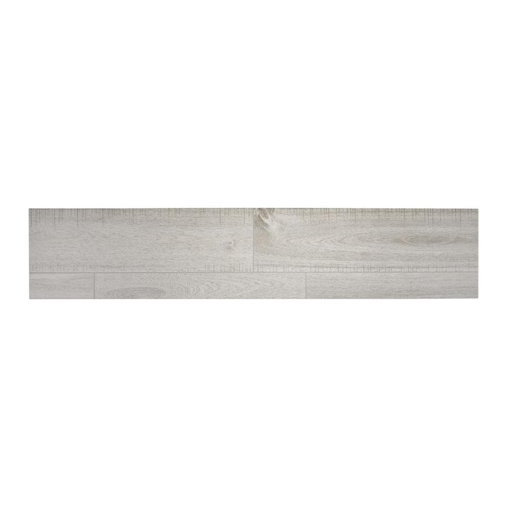 American Olean DW0288CHIPLWS Sample- Dunwood Ash Gray 8-in x 40-in Matte Porcelain Wood Look Floor and Wall Tile