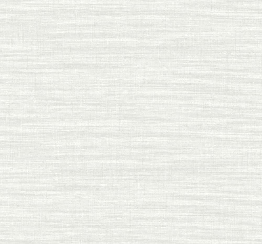 Chesapeake Mendocino Eggshell Linen Wallpaper, White