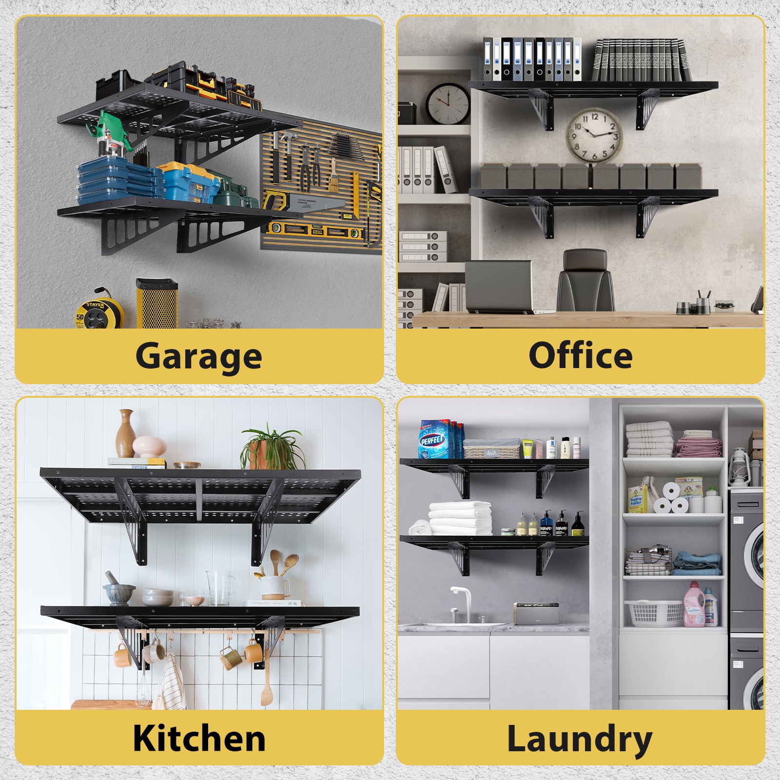 Garvee 09GXFCHBNL-HXYY-758 Overhead-Garage-Storage - View #5