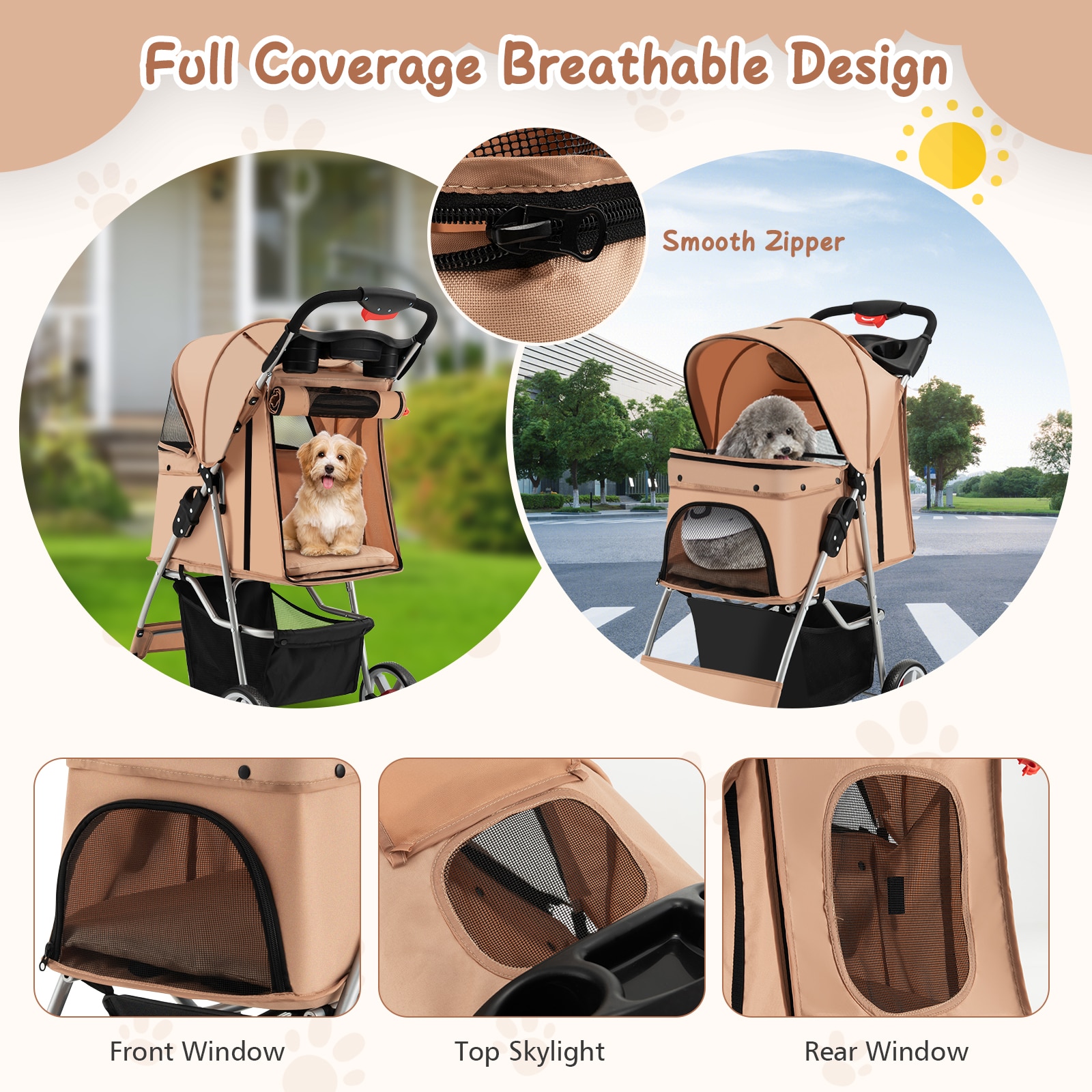 LIVIZA GIZ-AS073RE Pet-Carriers - View #3