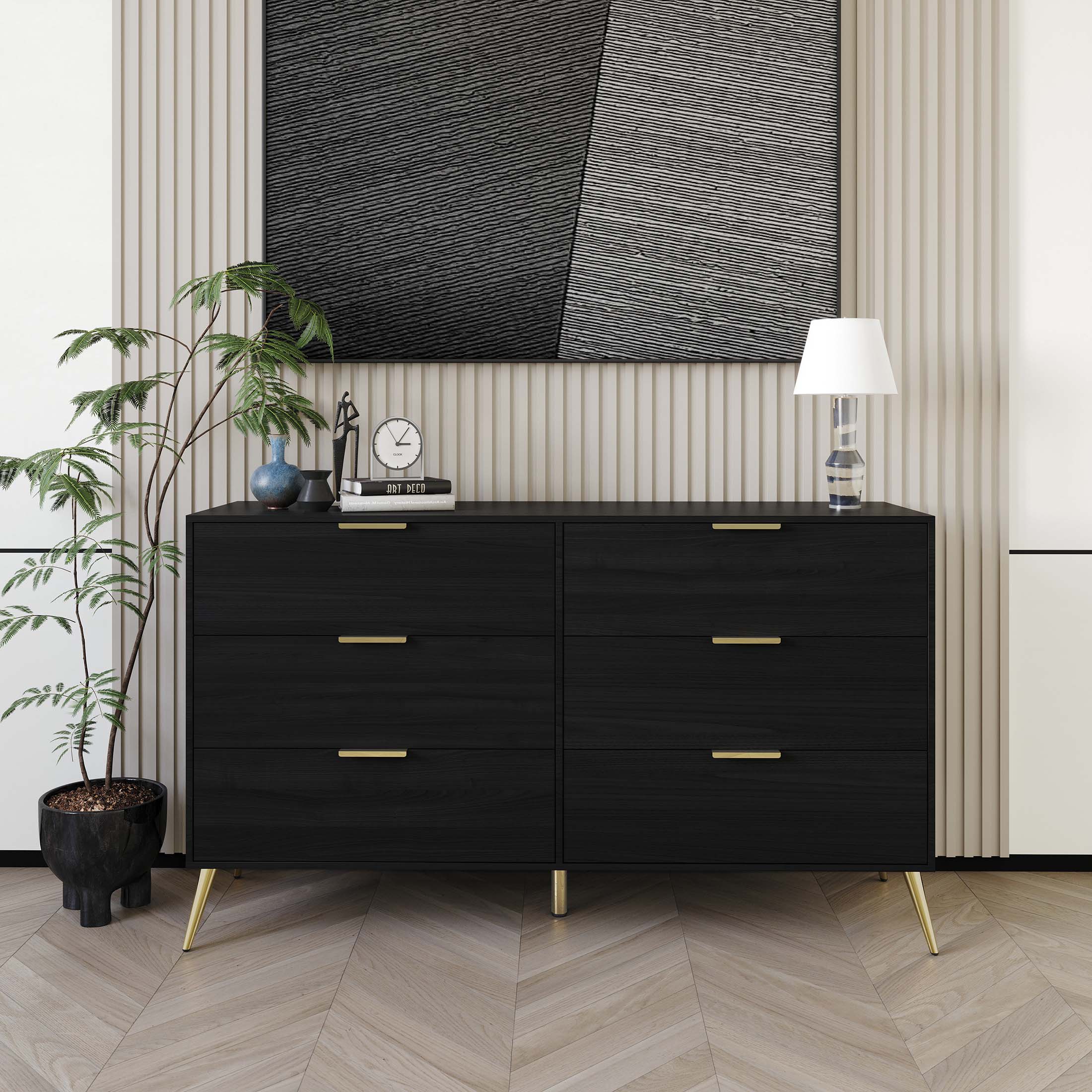 CasePiece C90138DR-BK dressers - View #2