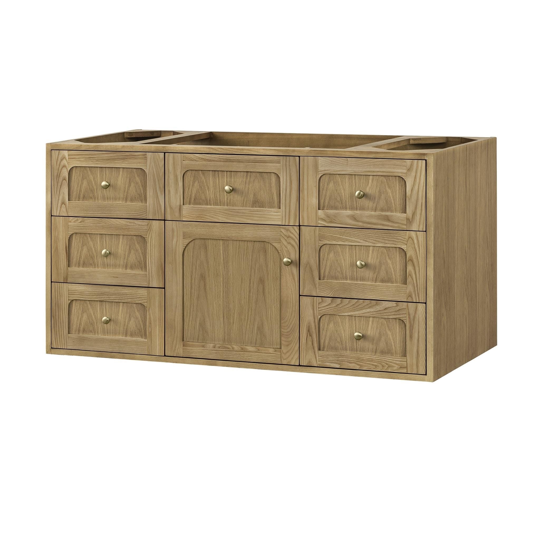Laurent 48" Light Natural Oak Single Vanity Base