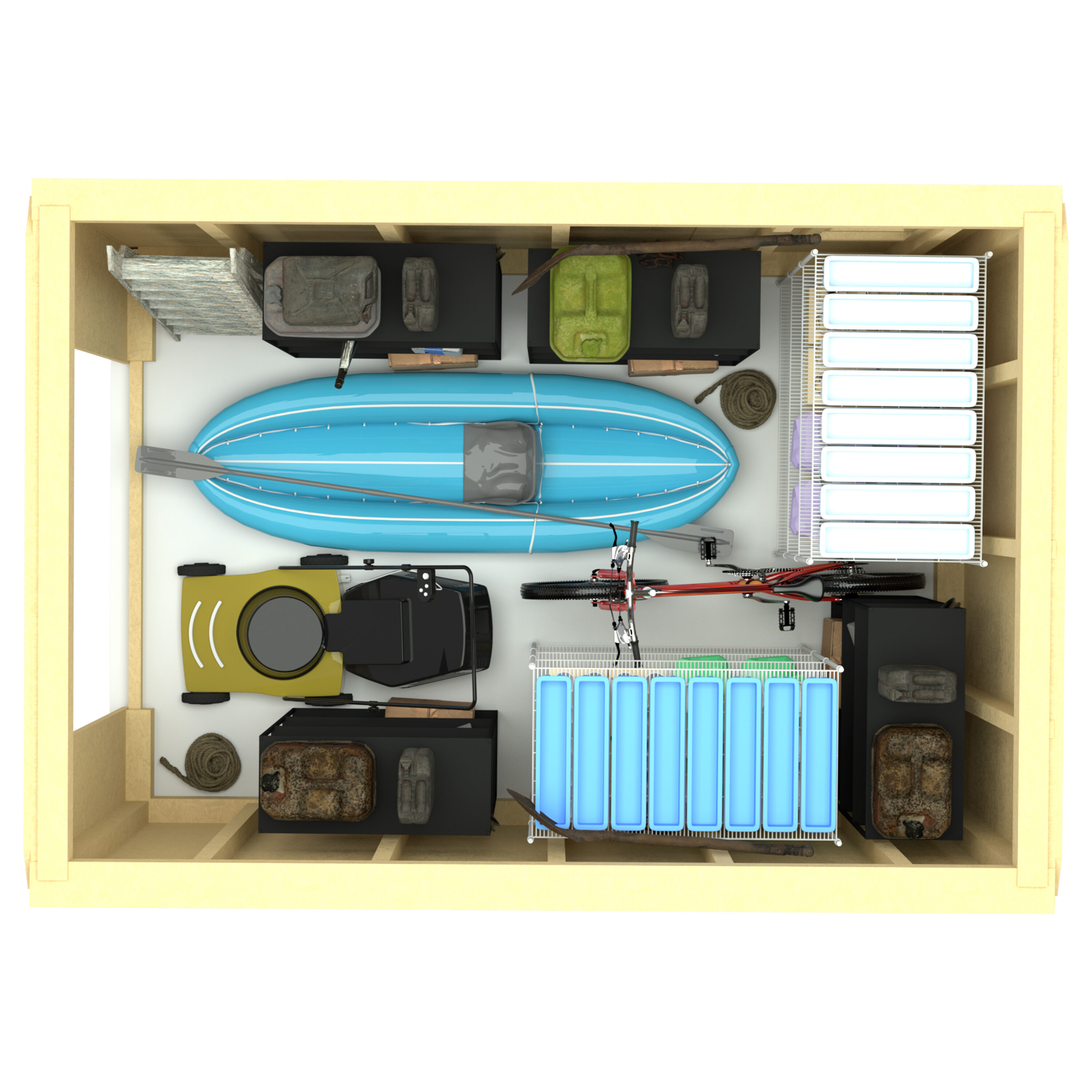 VEIKOUS PG0301-WD-3 Wood-Storage-Buildings - View #17