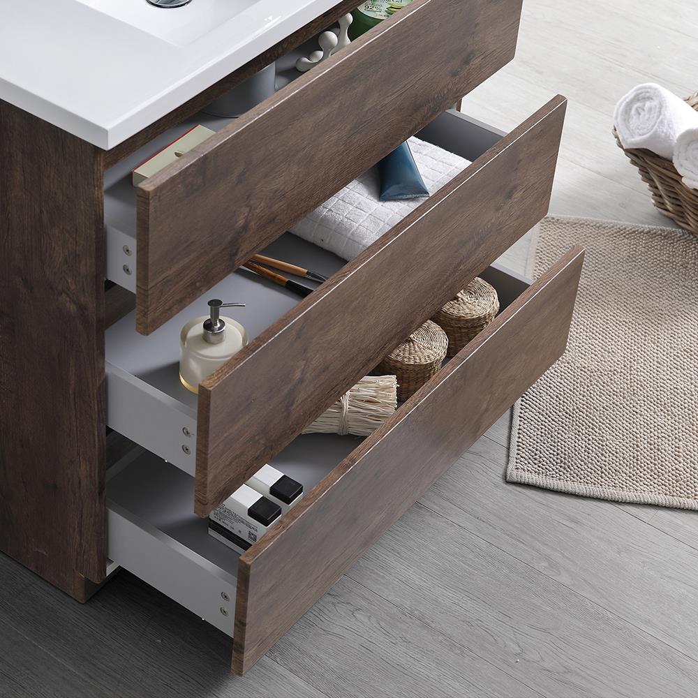 Fresca FCB9336RW-I Bath-Vanity-Combo - View #9