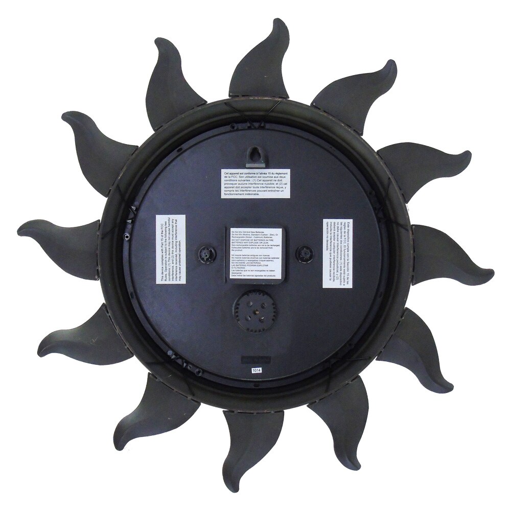 Garden Treasures C08-204 Thermometer-Clock - View #3