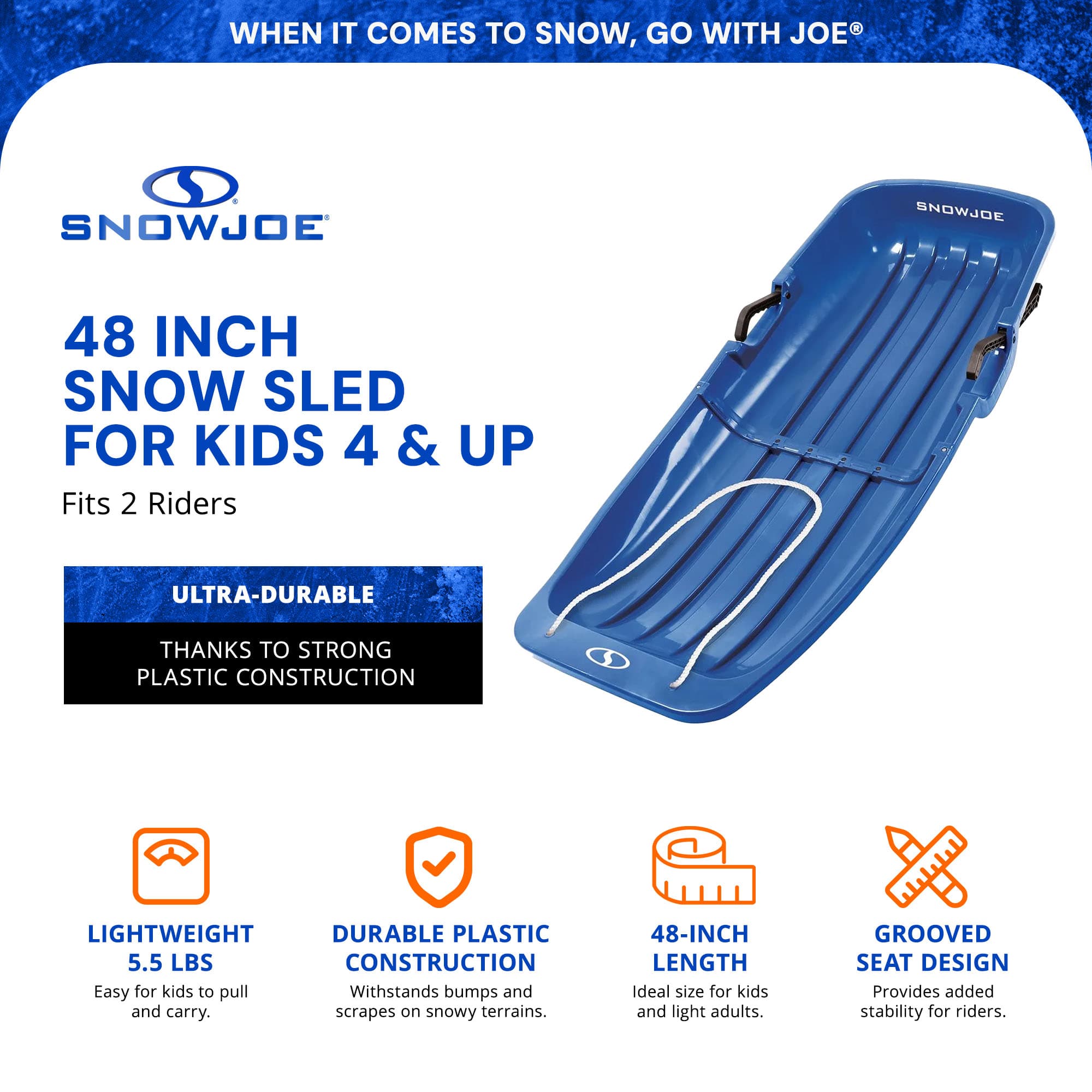 Snow Joe 414150 Snow-Sleds - View #2