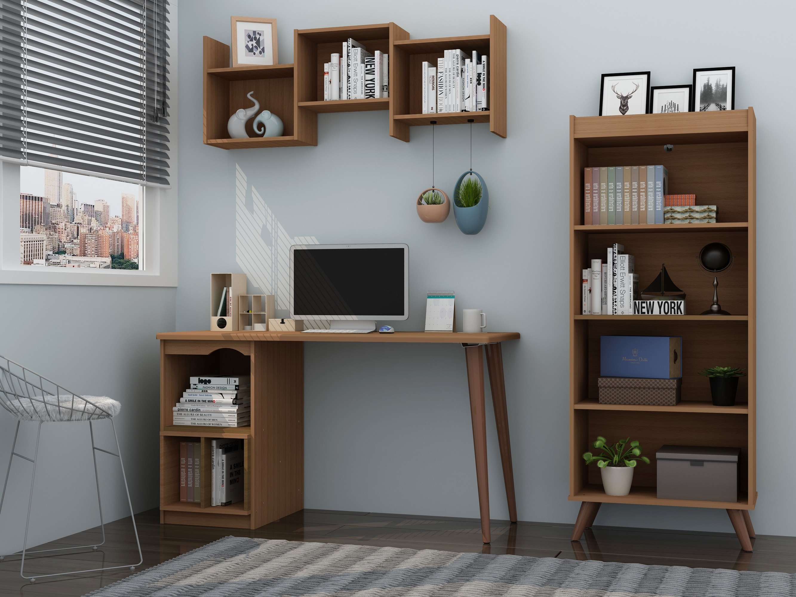 Manhattan Comfort 27PMC5 Home-Office-Furniture-Sets - View #6
