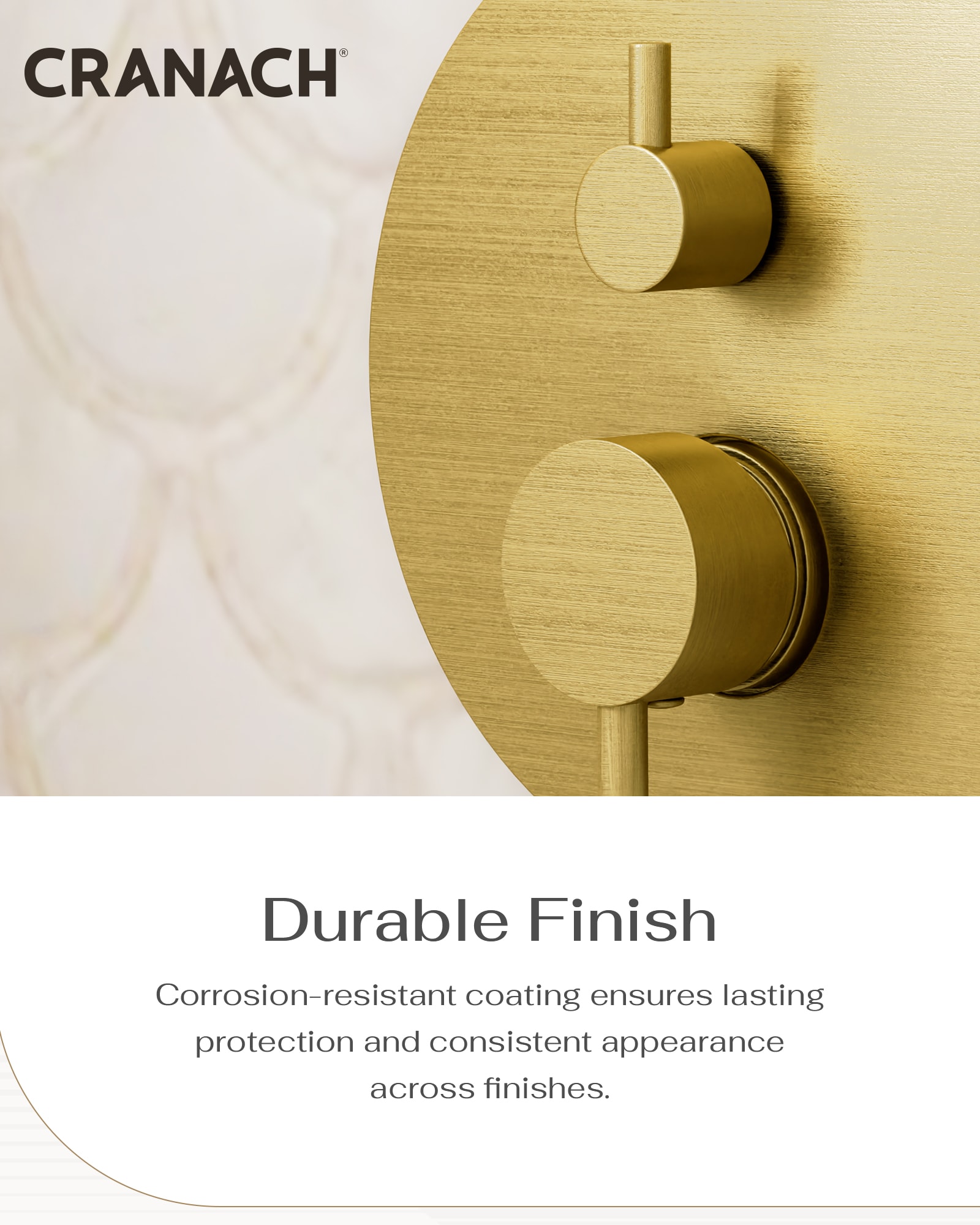 CRANACH C04.CR04.BG Showerhead-Bar-Panels - View #6