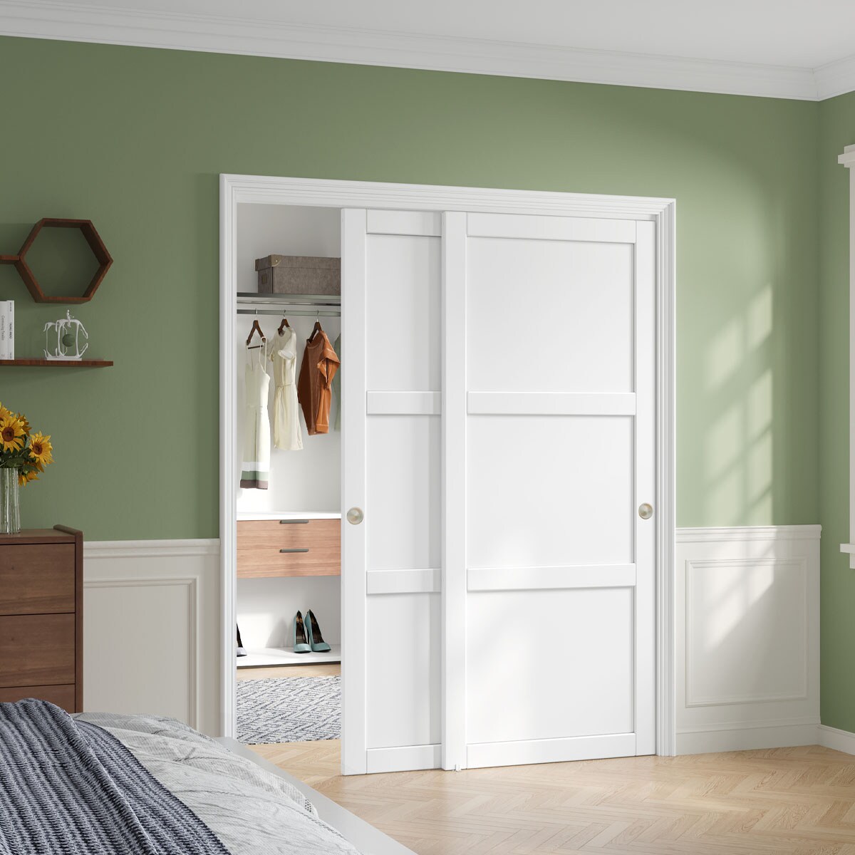 Fredbeck BPD15H506-3380X2 Bifold-Sliding-Closet-Doors - View #3