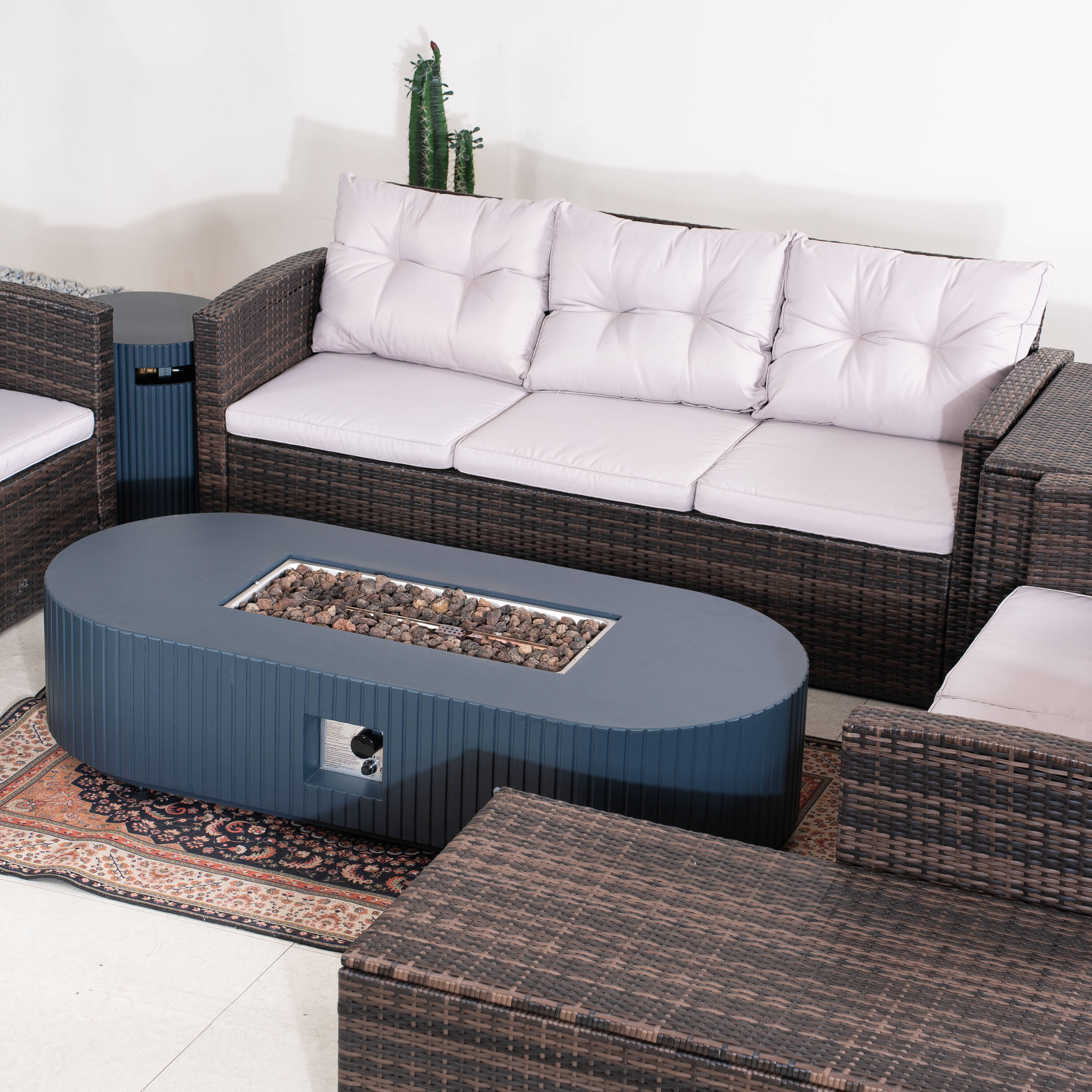 Direct Wicker DWG-15032635-BR Patio-Conversation-Sets - View #4
