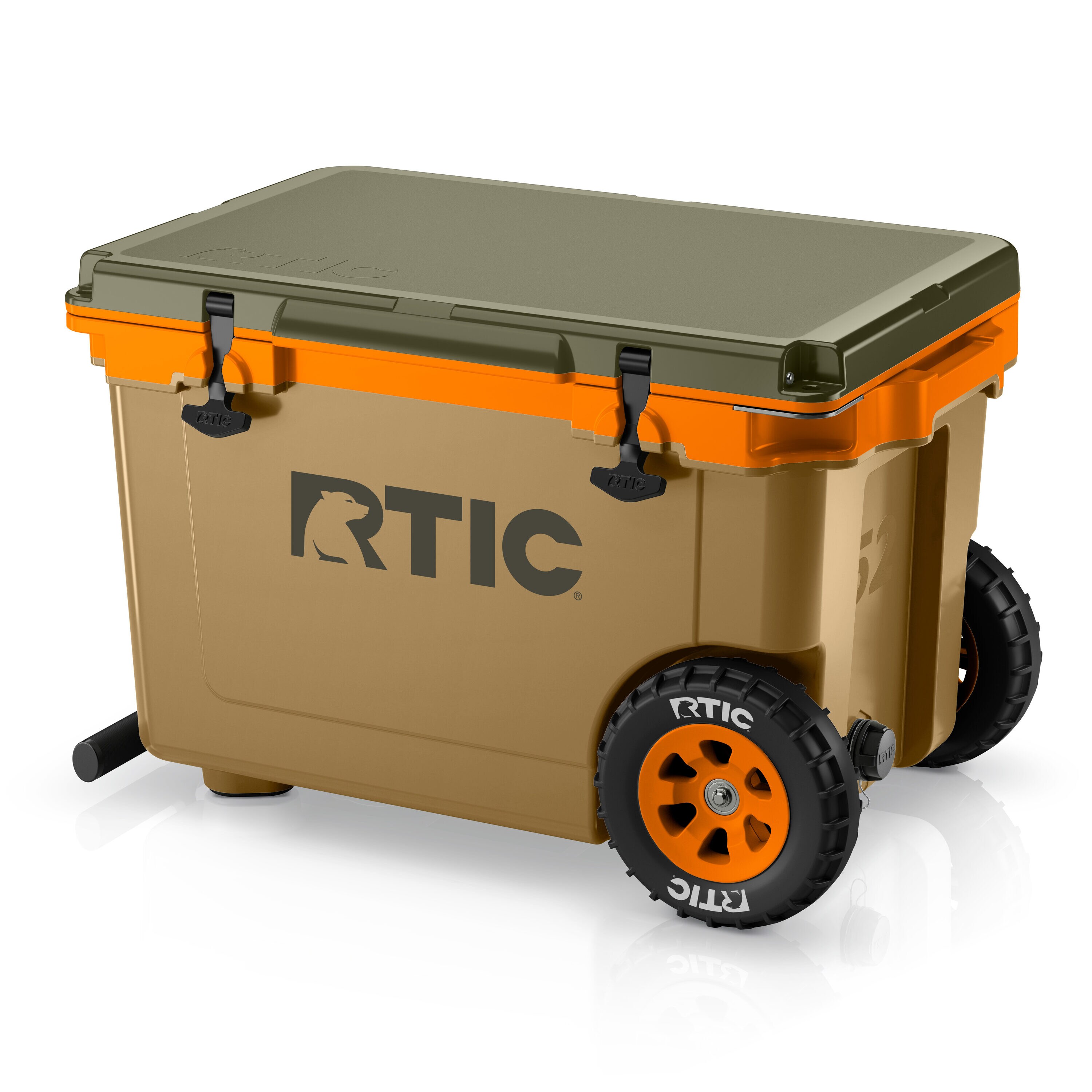 RTIC Outdoors Wheeled Ultra Trailblazer 52-Quart Wheeled Insulated ...