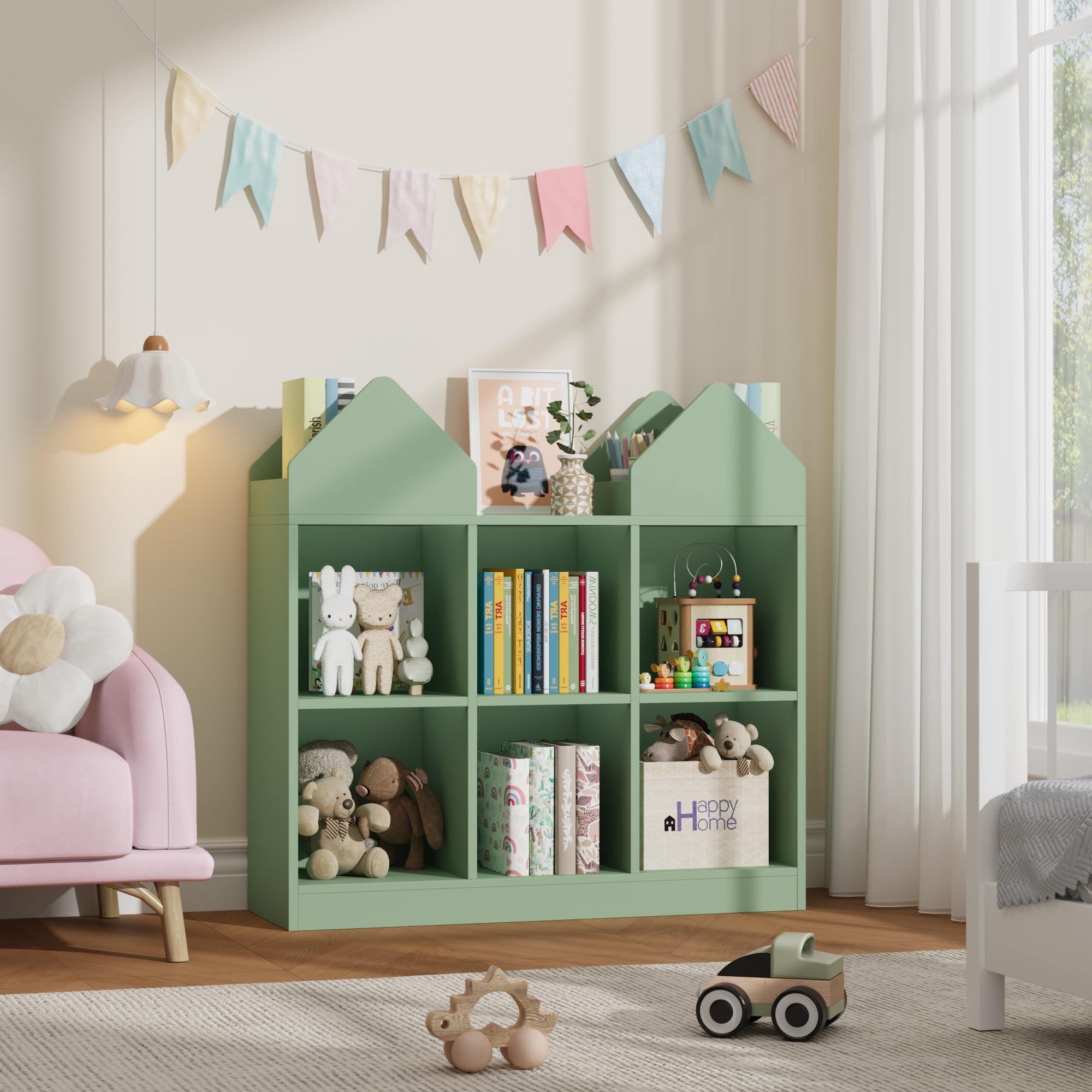 DEXSO BQAOL39YX6F0V1Z Kids-Bookcases - View #4