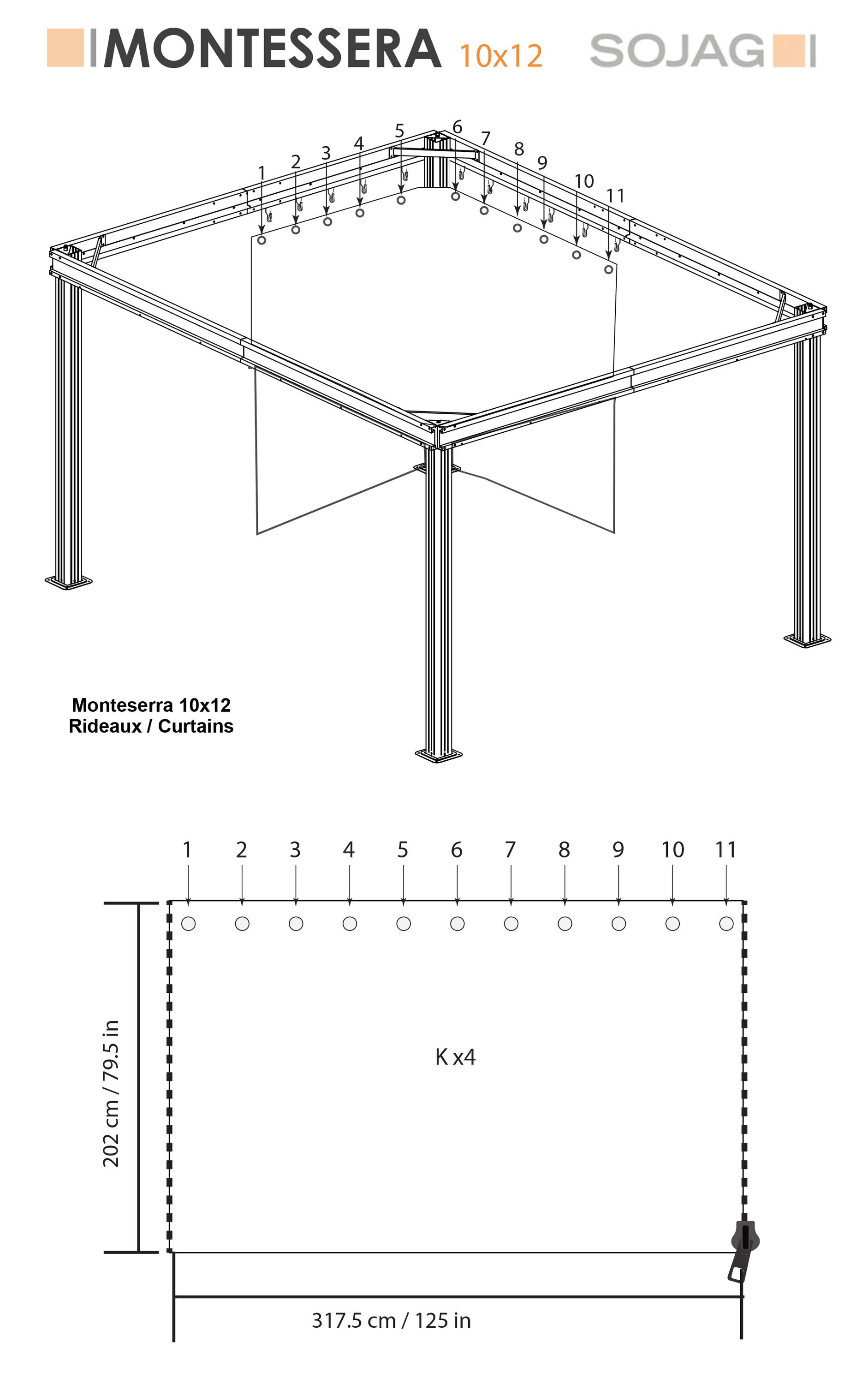 Sojag 135-9168761 Gazebo-Parts-Accessories - View #7
