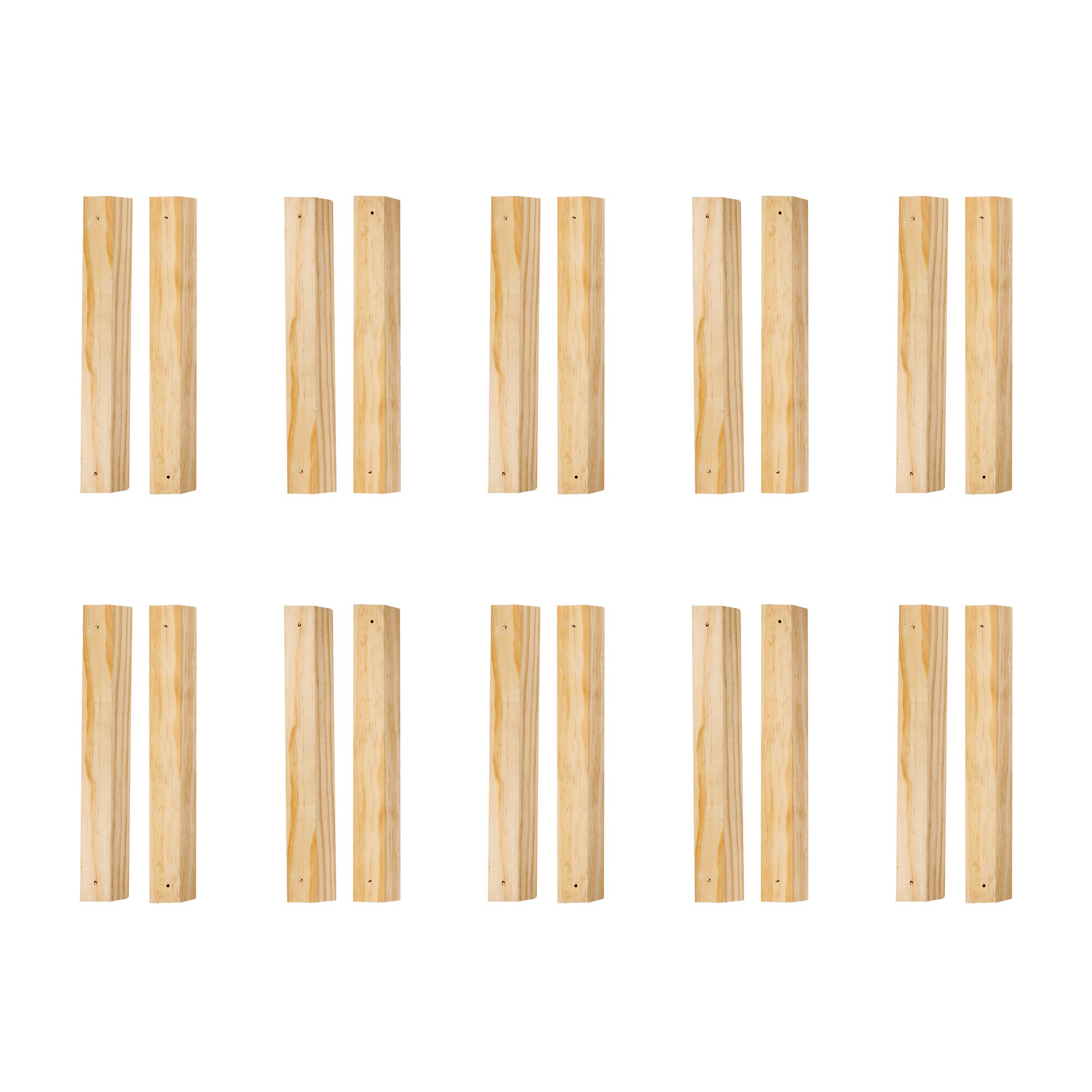 Walnut Hollow 495075 Brown Wood Medium 10-Pack
