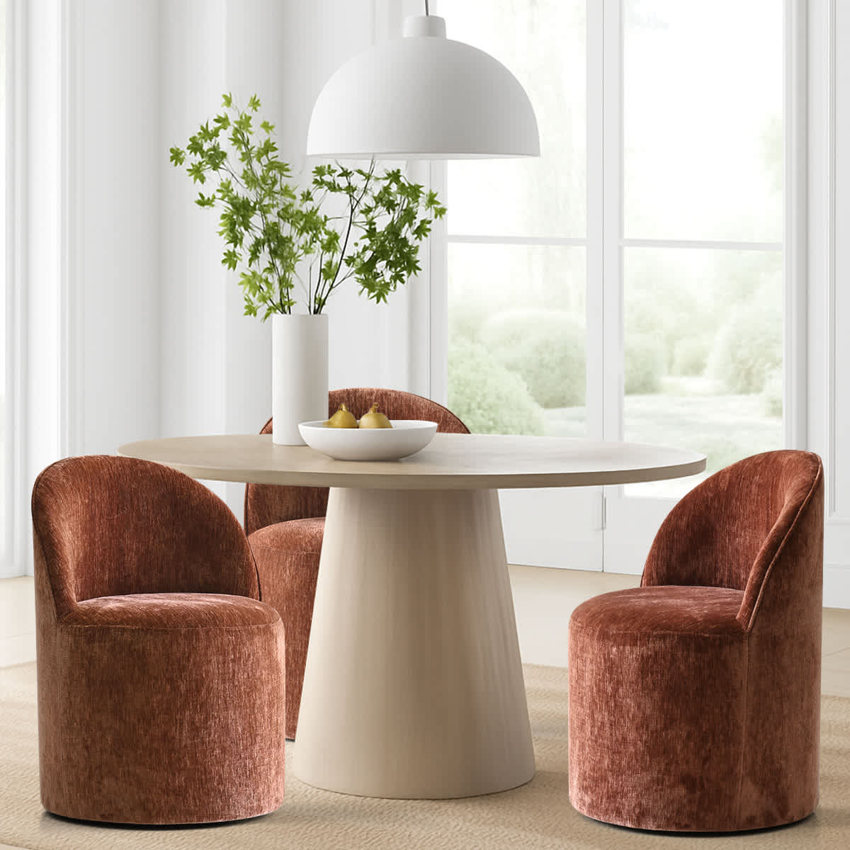 Maison Boucle DORIS-CHAIR-TERRA-3 Dining-Chairs - View #2