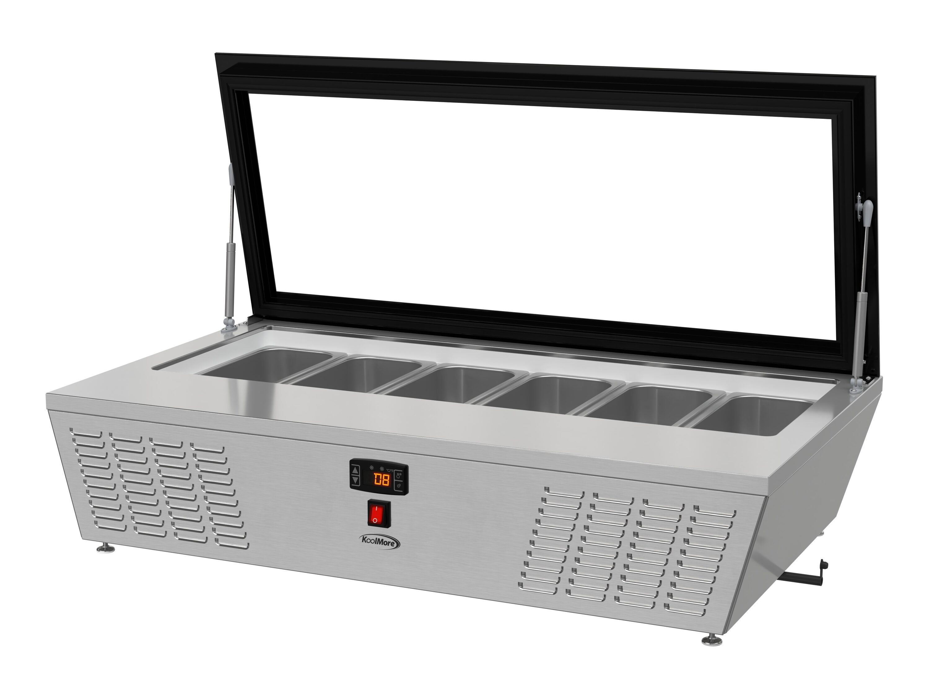 KoolMore LOW-KM-CGD-6P45 Commercial-Freezers - View #11