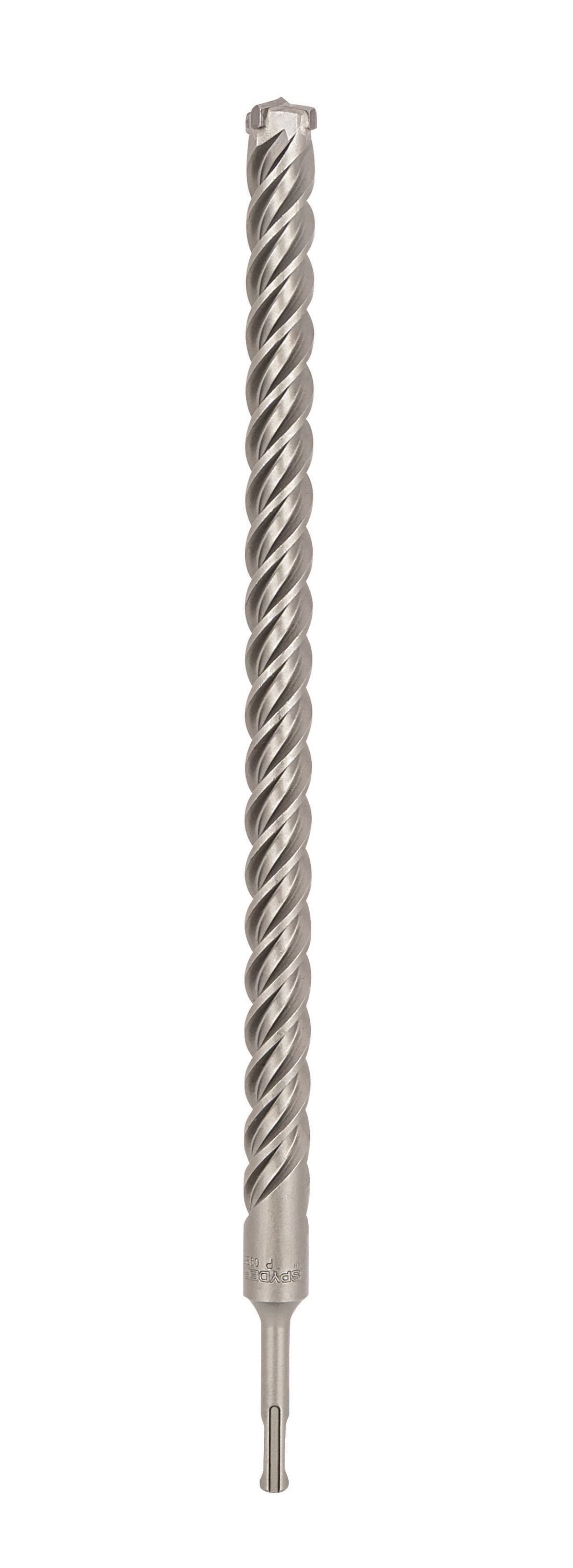 Spyder 4-Cutter 1-in x 18-in Carbide Masonry Drill Bit For SDS-plus drill