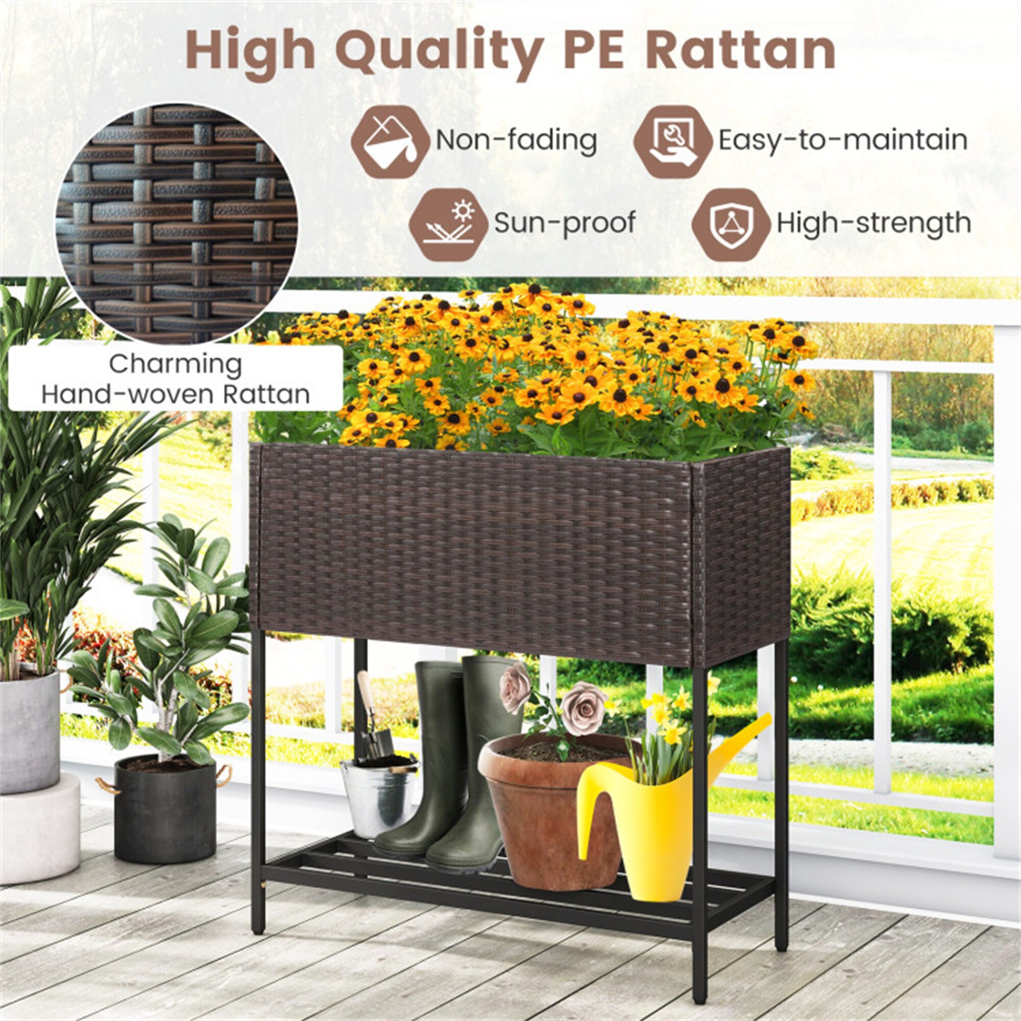 BABOOM BOM-HW72719-CO Raised-Planter-Boxes - View #6