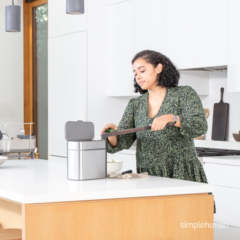 simplehuman Stainless Steel Compost Caddy