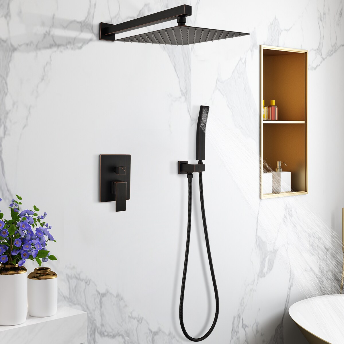 WELLFOR DTG-806CS12ORB Tub-Shower-Faucets - View #4