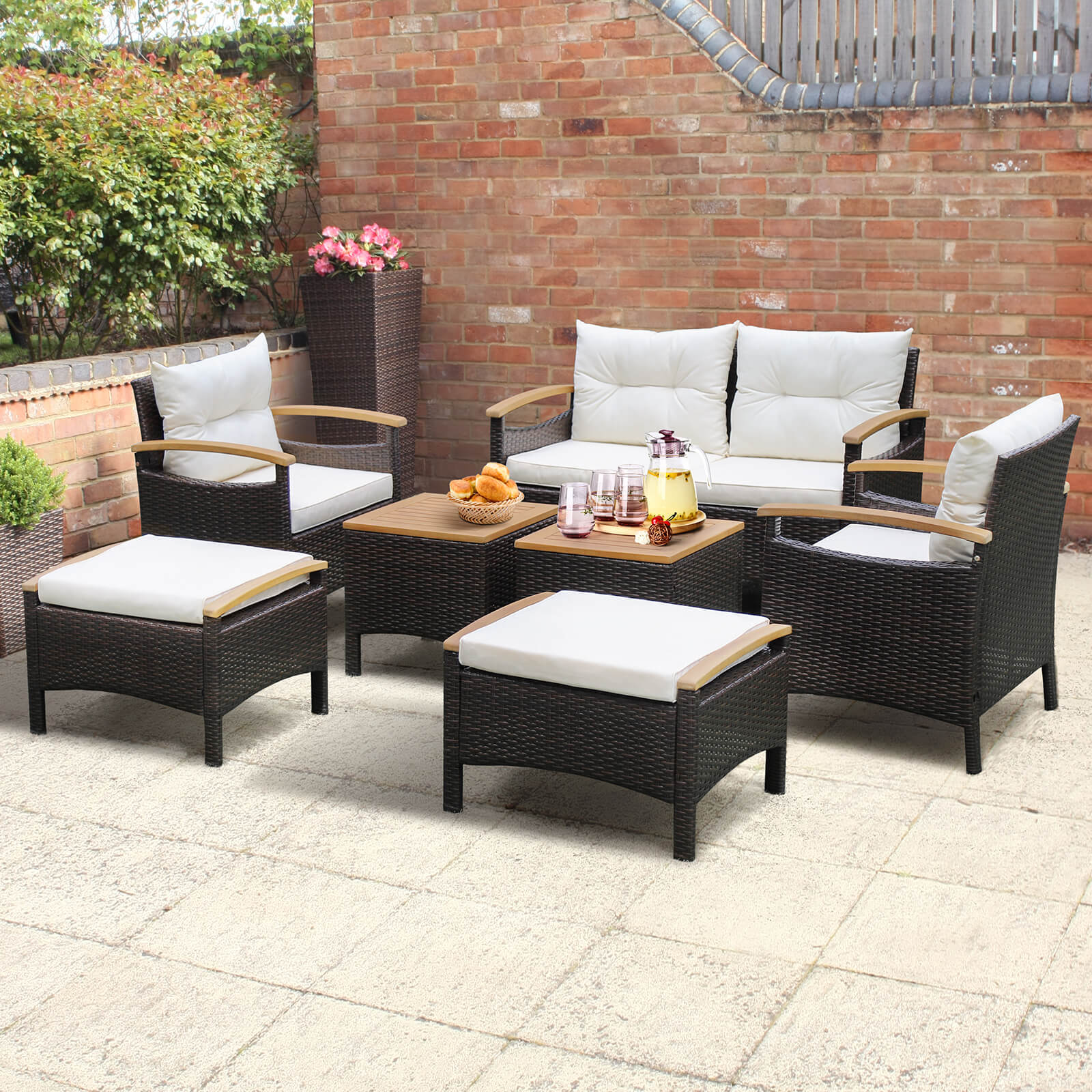 GZMR GM-663RY Patio-Conversation-Sets - View #6