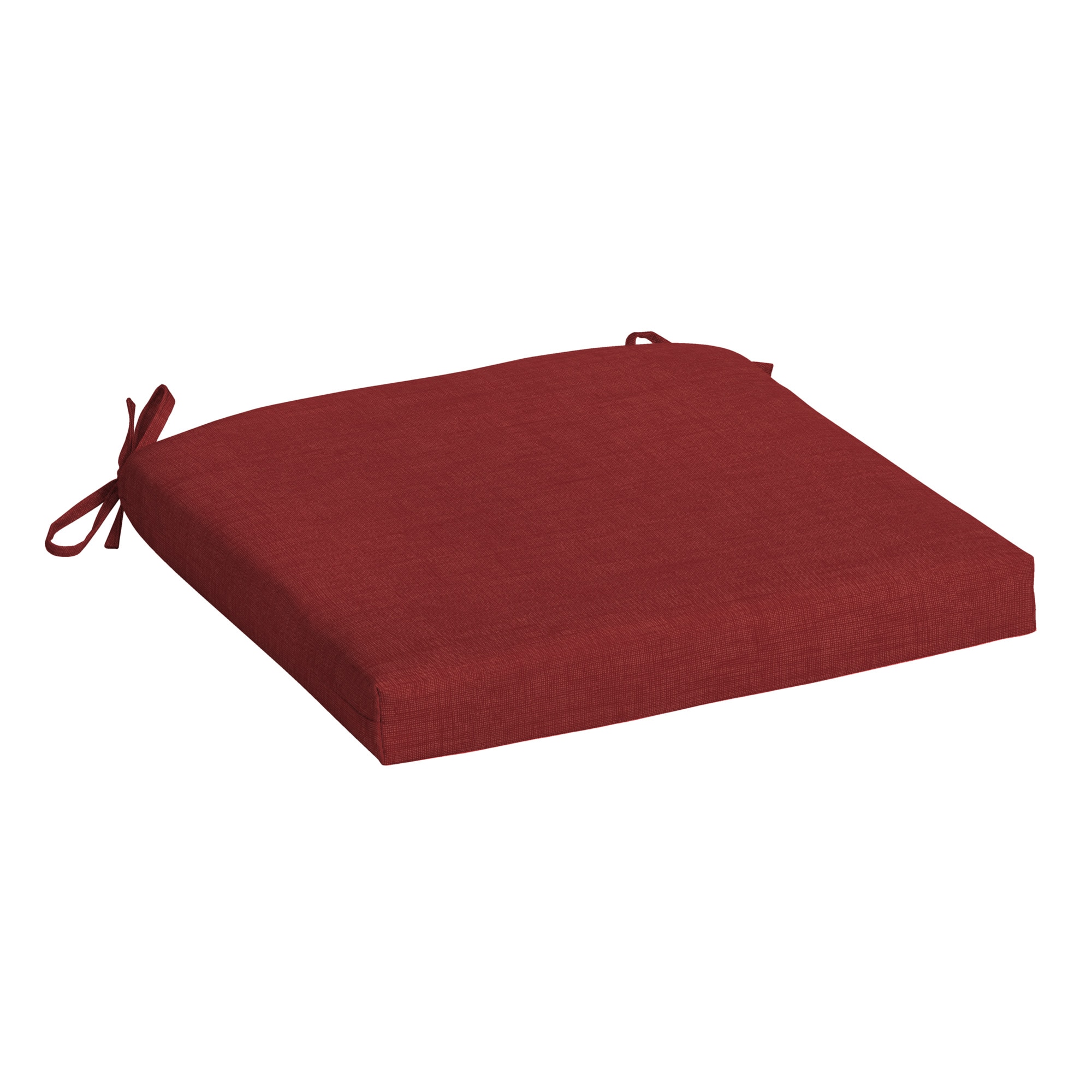 Leala Texture Outdoor Bench Cushion Ruby (Red) - Arden Selections