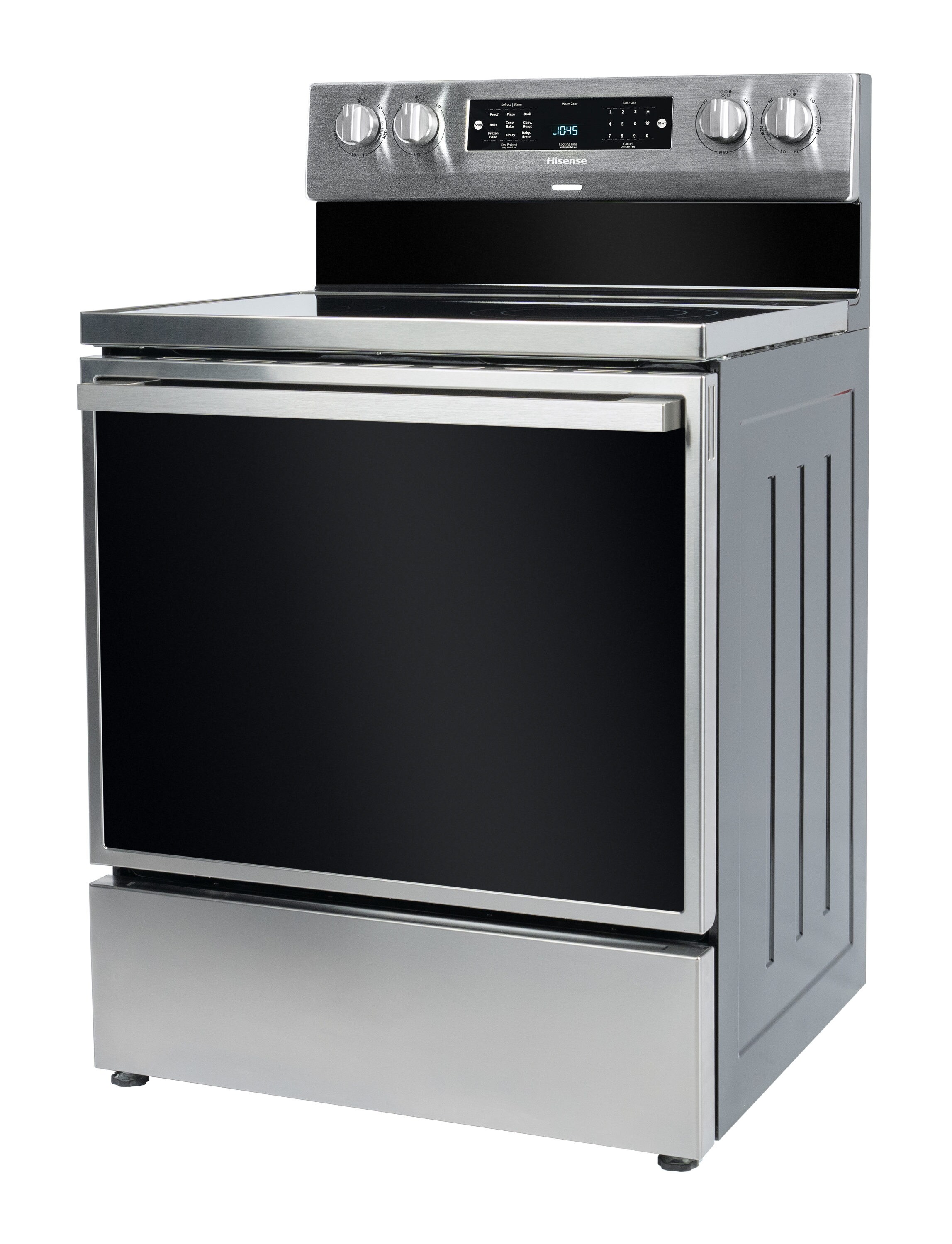 Hisense 30 In Smooth Surface 5 Elements 58 Cu Ft Self Cleaning Air Fry Convection Oven 7948