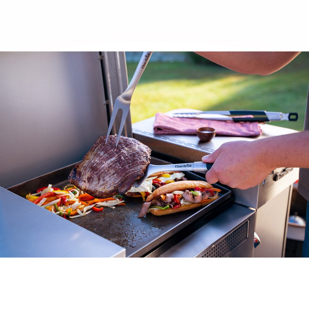 Char-Broil Vista Gray 4-Burner Liquid Propane Infrared Gas Grill