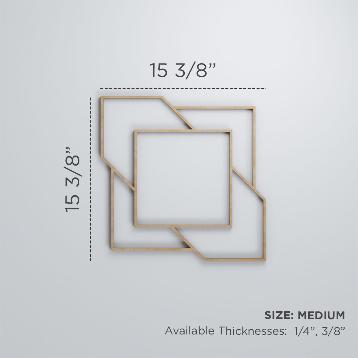 Ekena Millwork WALW16X16X0250MMTHI Wall-Panels - View #3