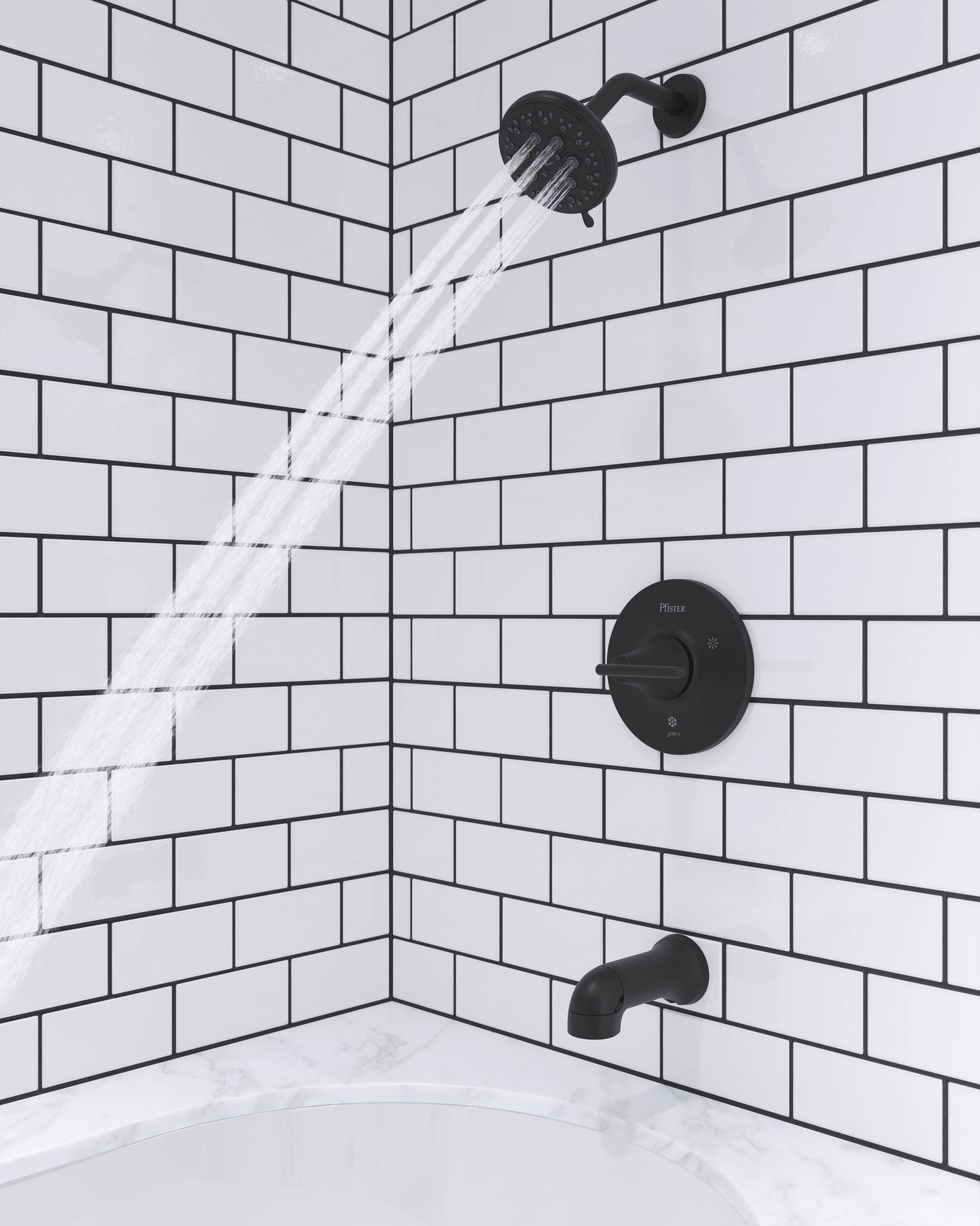 Pfister 8P8-WS2-VEDB Tub-Shower-Faucets - View #5