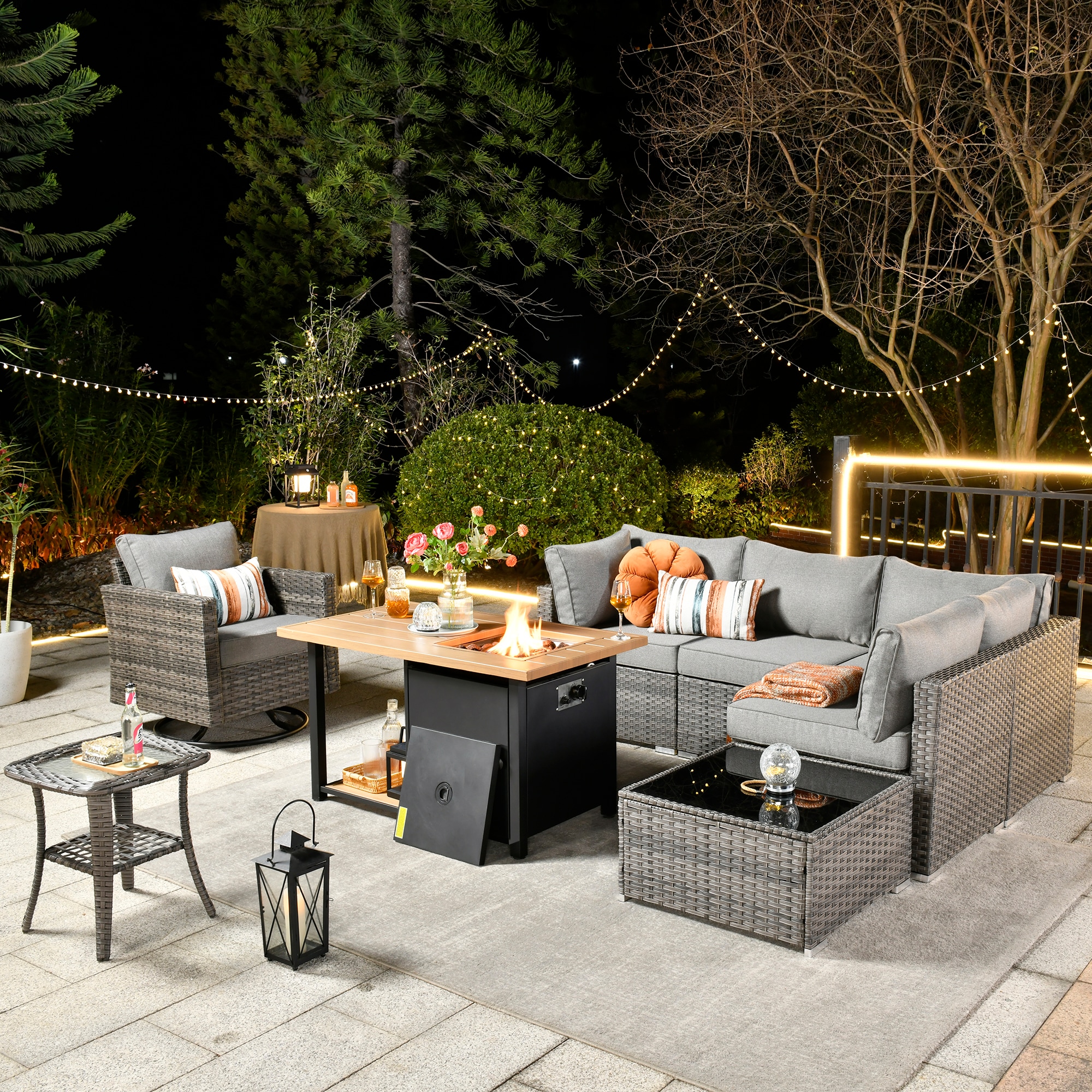 XIZZI XIHOPS2054-RC1DFP Patio-Sofas-Daybeds - View #2