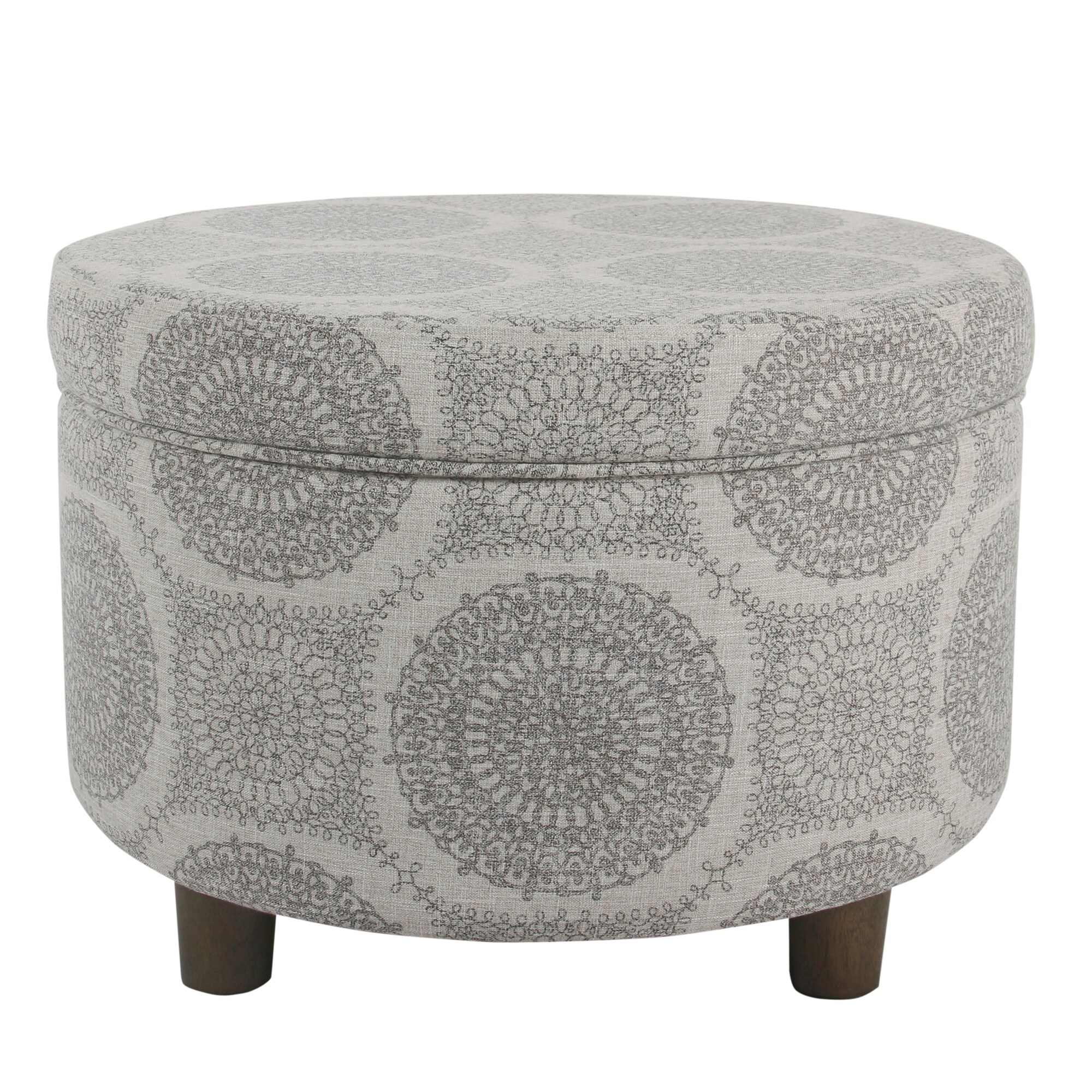 HomePop K7703-A832 Storage Ottoman