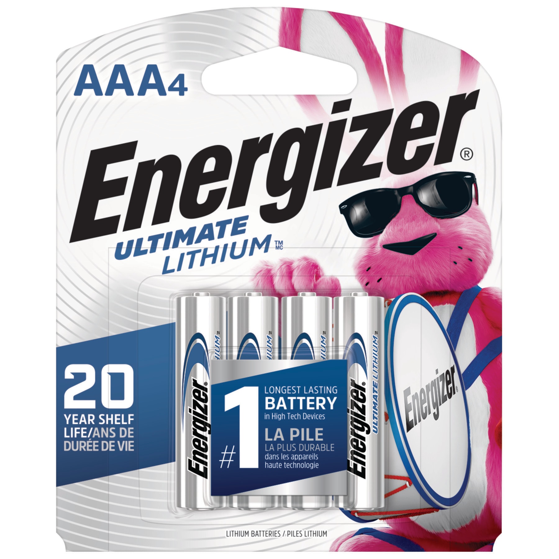 Energizer Ultimate Lithium AAA Batteries (4-Pack) in the AAA Batteries  department at