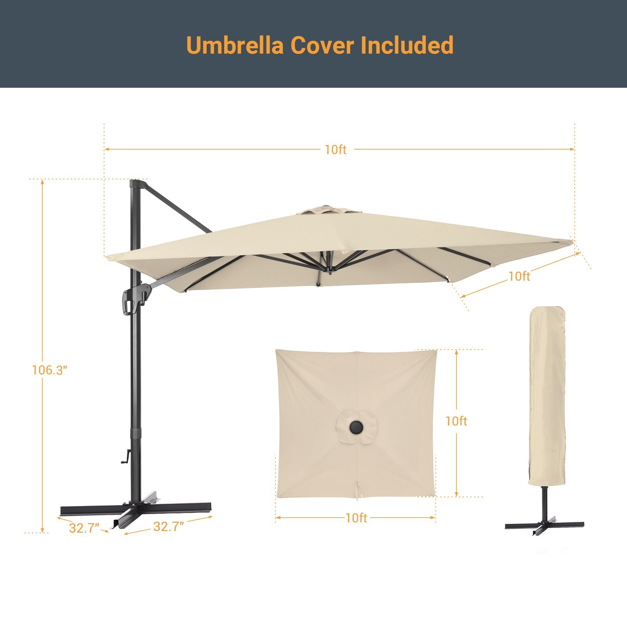 Sonkuki SD-NB33-SD Umbrellas-2 - View #2