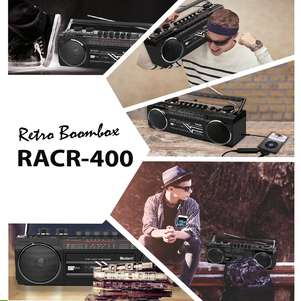 Riptunes WRACR400K697 Boomboxes-Radios - View #6