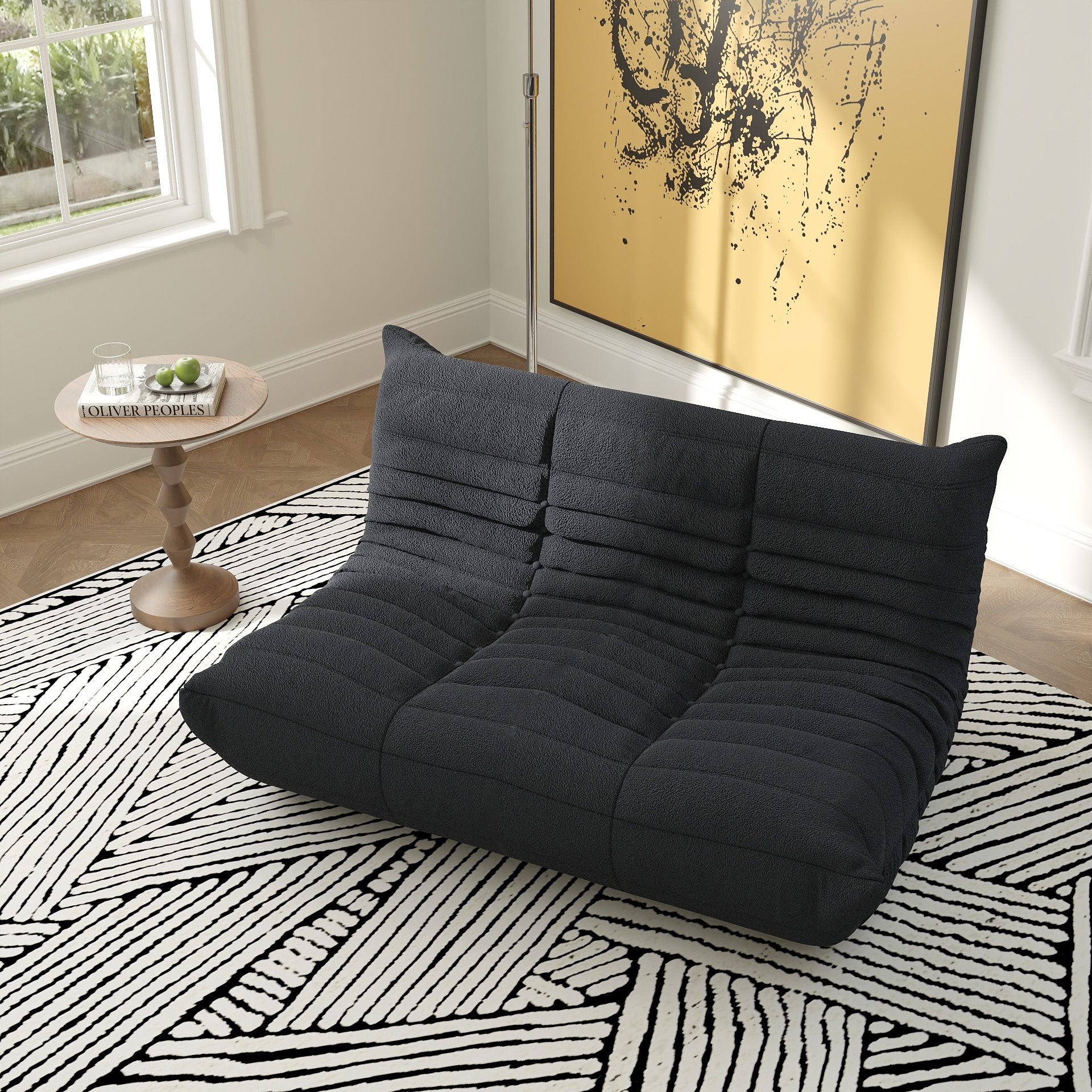 BuotiqHom DH-S2-117BK Sofas-Loveseats - View #2