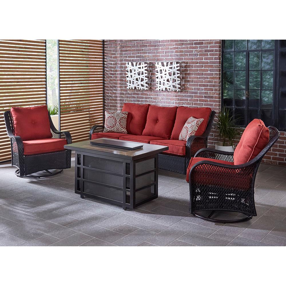 Hanover ORL4PCRECFP-BRY Patio-Conversation-Sets - View #9