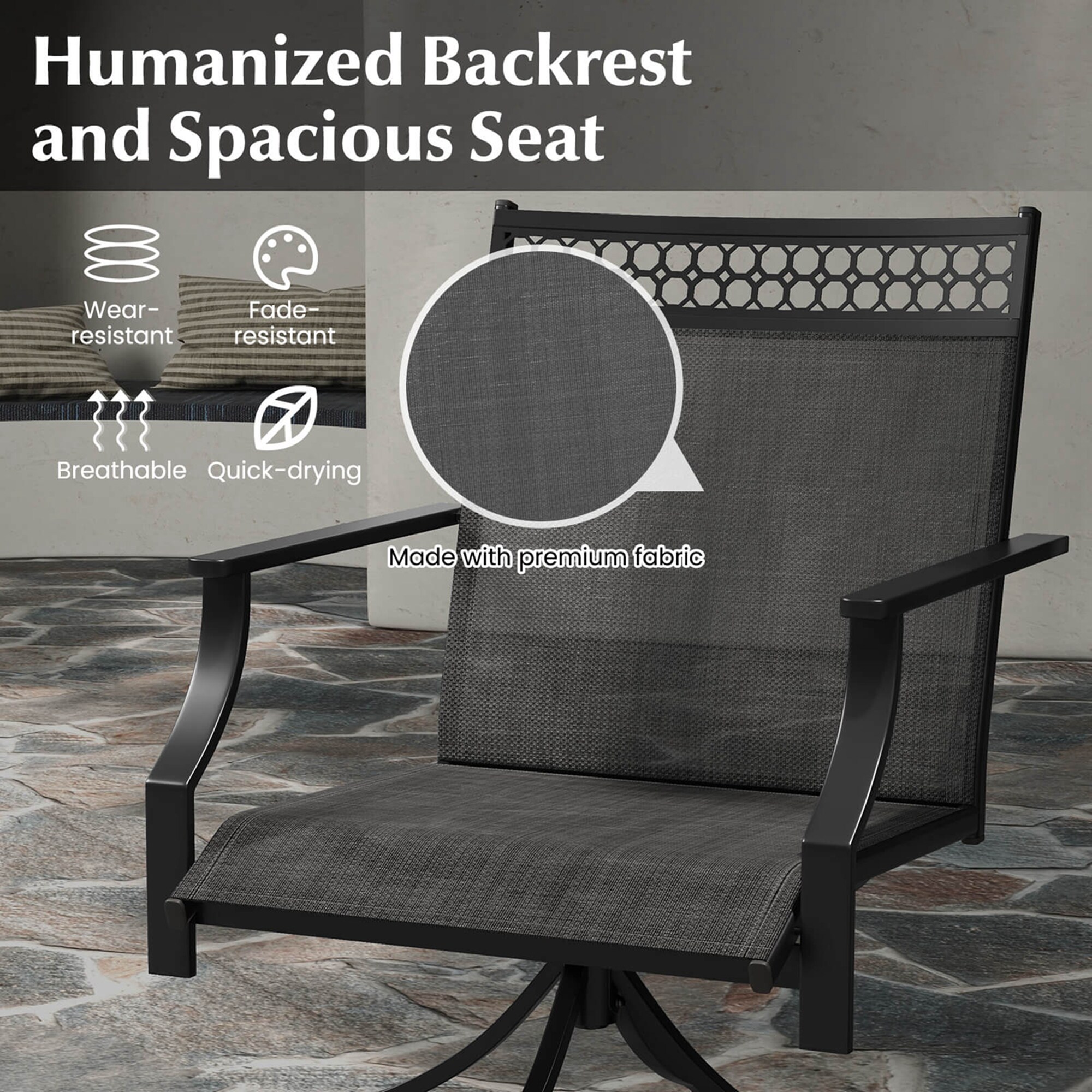 Costway HCST03227 Dining-Chairs - View #5