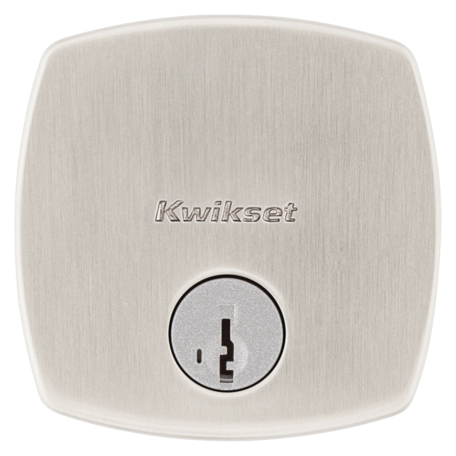 Satin Nickel Single Cylinder Deadbolt Door Lock