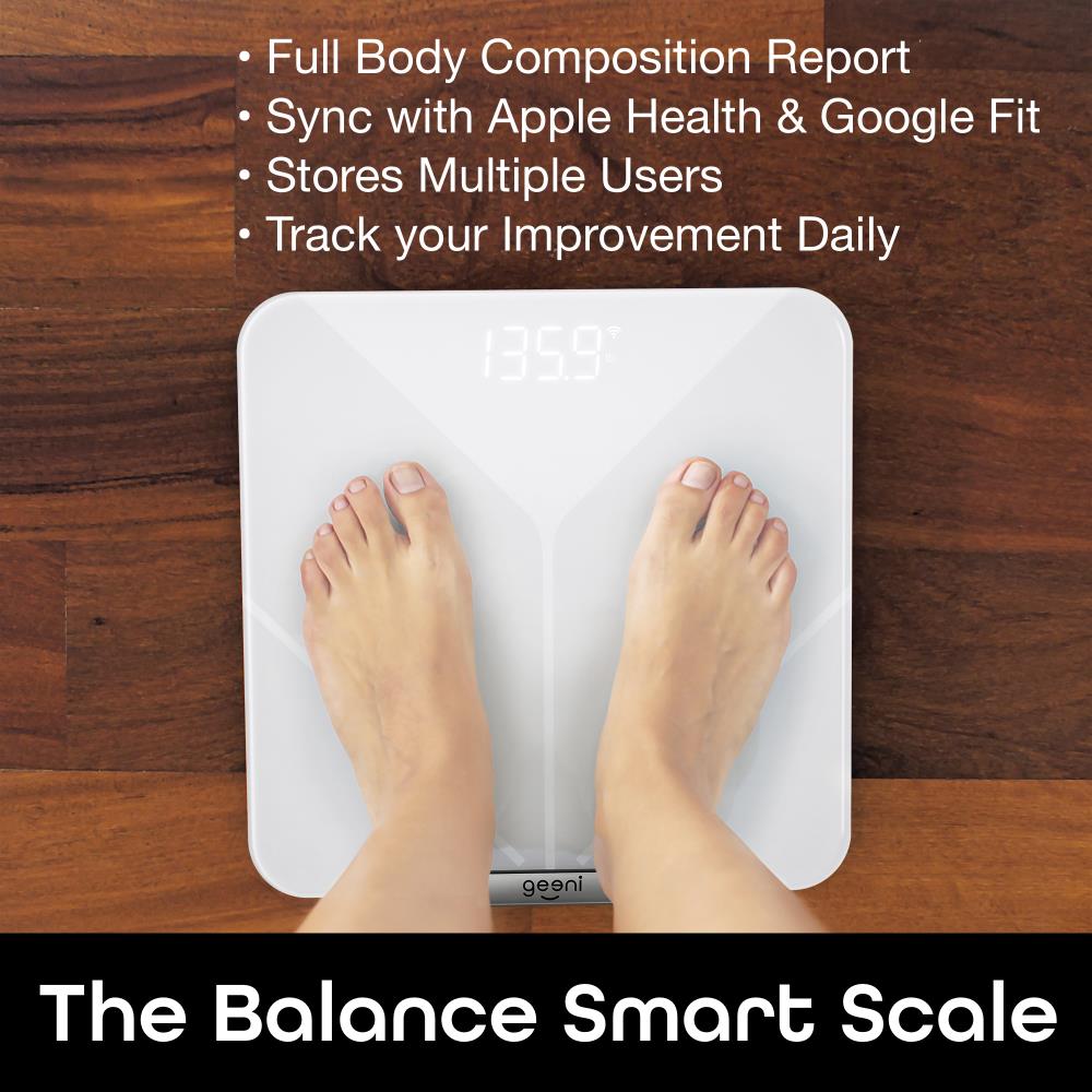 Geeni Geeni Balance Body Composition, Compatible with Apple Health