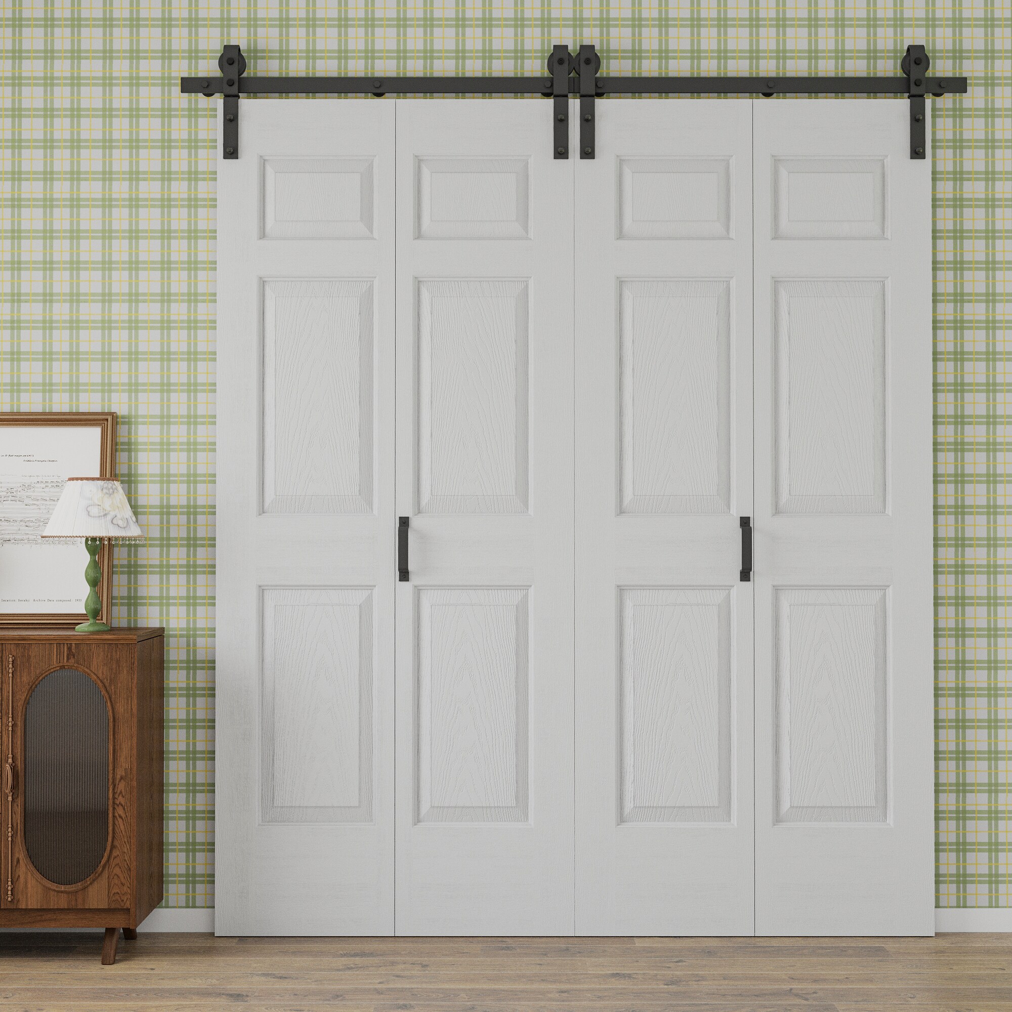 AINLARRY ZDGC-BD-KX6L-64 Barn-Doors - View #2