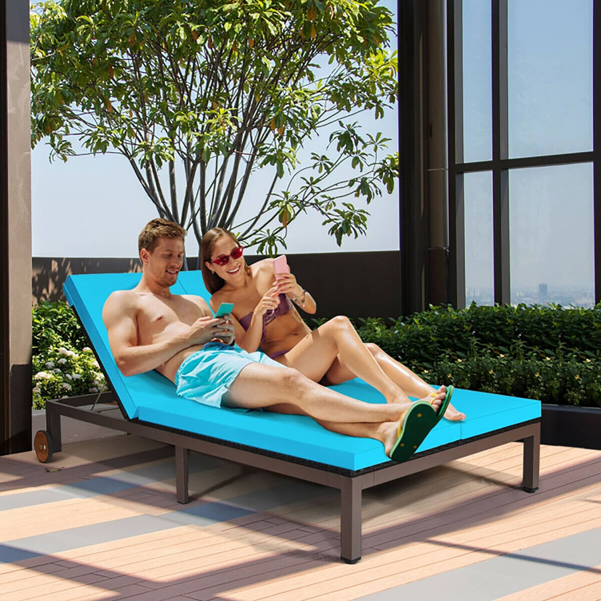 Lowes outdoor online chaise