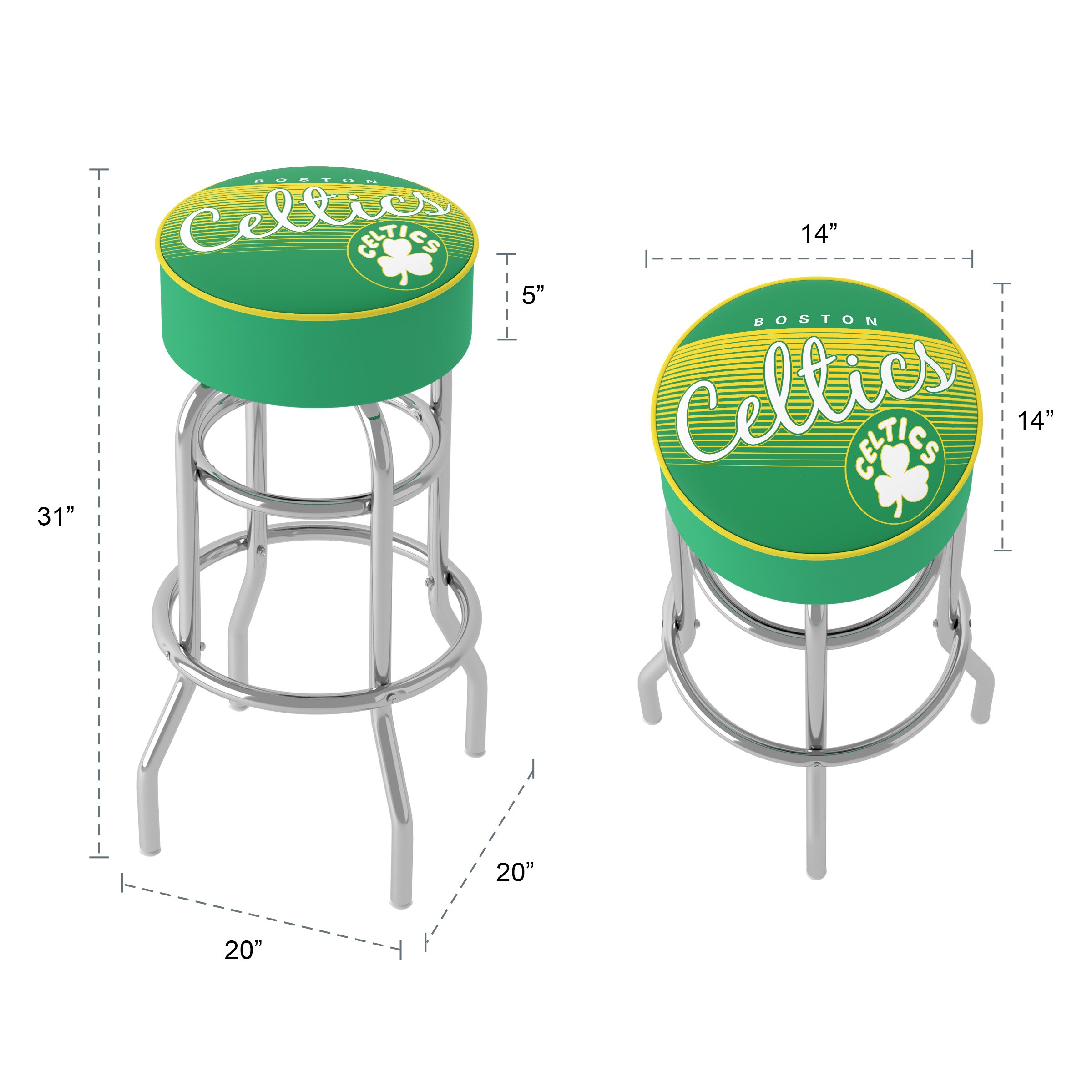 Trademark Gameroom NBA1000HC-BC-TWN stools - View #5