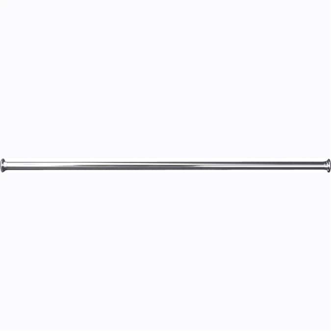 Barclay Straight Shower Rod 49 In To 60, Brushed Nickel Shower Curtain Rod Straight Fixed